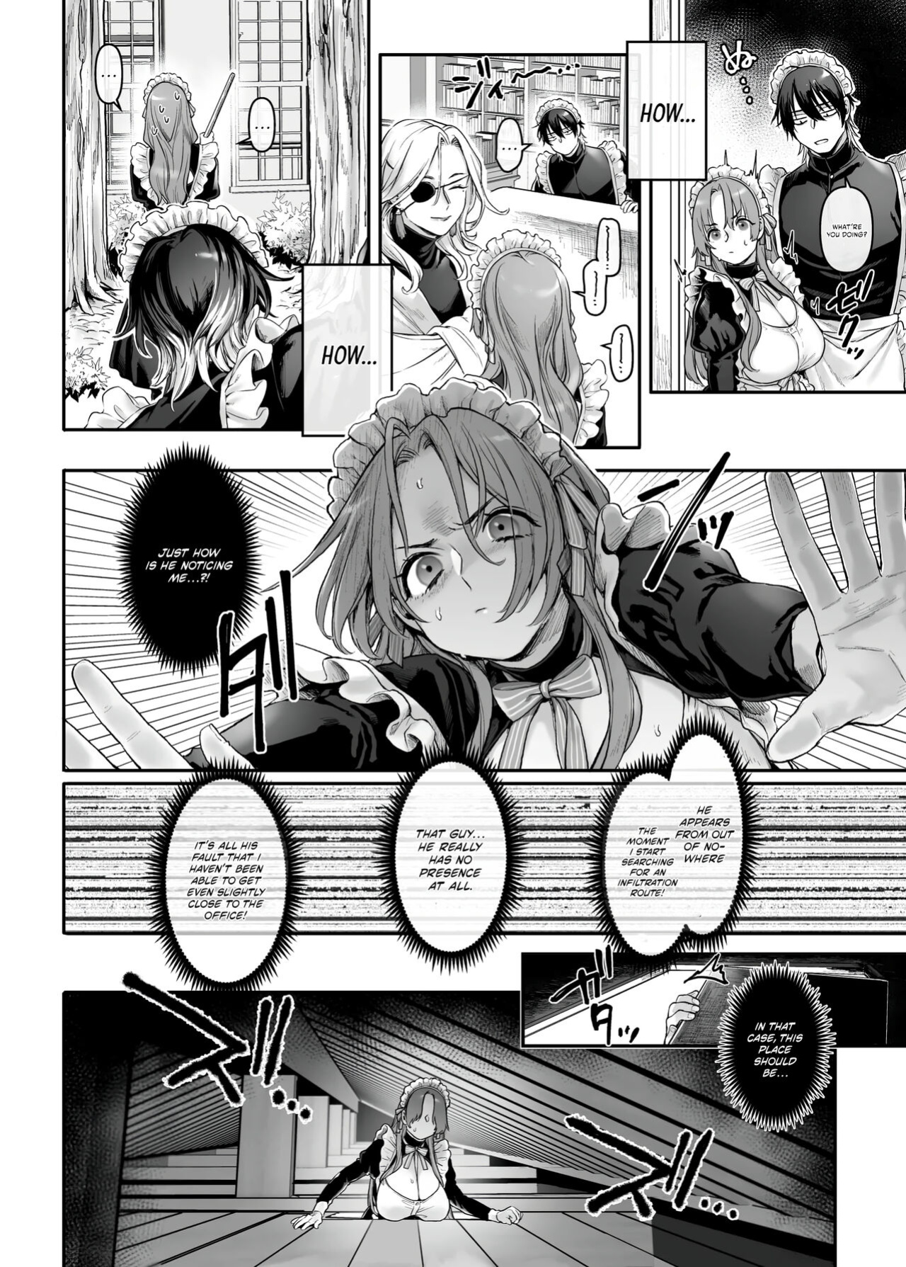 [Yolki Palki (Rororogi Mogera)] Sennyuu! Gakeppuchi Spy no Shakkinhensai RTA ~Josou Maid to Oni Joushi~ | Infiltrate! Debt Repayment RTA of a Spy on the Brink ~The Crossdressing Maid and the Oni Boss~ [Omega Scans] [Incomplete]