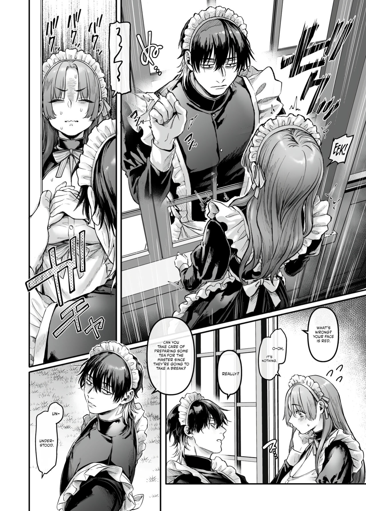[Yolki Palki (Rororogi Mogera)] Sennyuu! Gakeppuchi Spy no Shakkinhensai RTA ~Josou Maid to Oni Joushi~ | Infiltrate! Debt Repayment RTA of a Spy on the Brink ~The Crossdressing Maid and the Oni Boss~ [Omega Scans] [Incomplete]