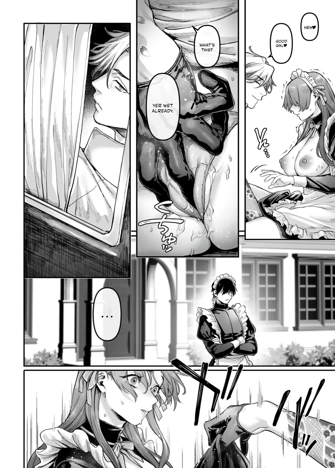 [Yolki Palki (Rororogi Mogera)] Sennyuu! Gakeppuchi Spy no Shakkinhensai RTA ~Josou Maid to Oni Joushi~ | Infiltrate! Debt Repayment RTA of a Spy on the Brink ~The Crossdressing Maid and the Oni Boss~ [Omega Scans] [Incomplete]