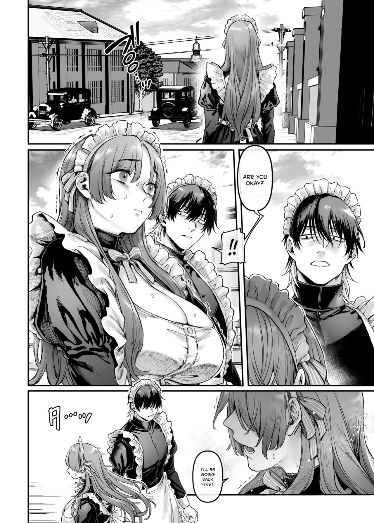 [Yolki Palki (Rororogi Mogera)] Sennyuu! Gakeppuchi Spy no Shakkinhensai RTA ~Josou Maid to Oni Joushi~ | Infiltrate! Debt Repayment RTA of a Spy on the Brink ~The Crossdressing Maid and the Oni Boss~ [Omega Scans] [Incomplete]