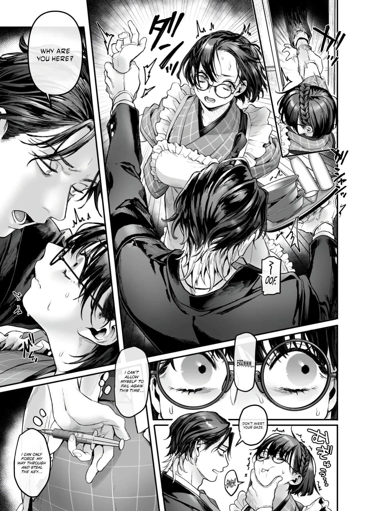 [Yolki Palki (Rororogi Mogera)] Sennyuu! Gakeppuchi Spy no Shakkinhensai RTA ~Josou Maid to Oni Joushi~ | Infiltrate! Debt Repayment RTA of a Spy on the Brink ~The Crossdressing Maid and the Oni Boss~ [Omega Scans] [Incomplete]