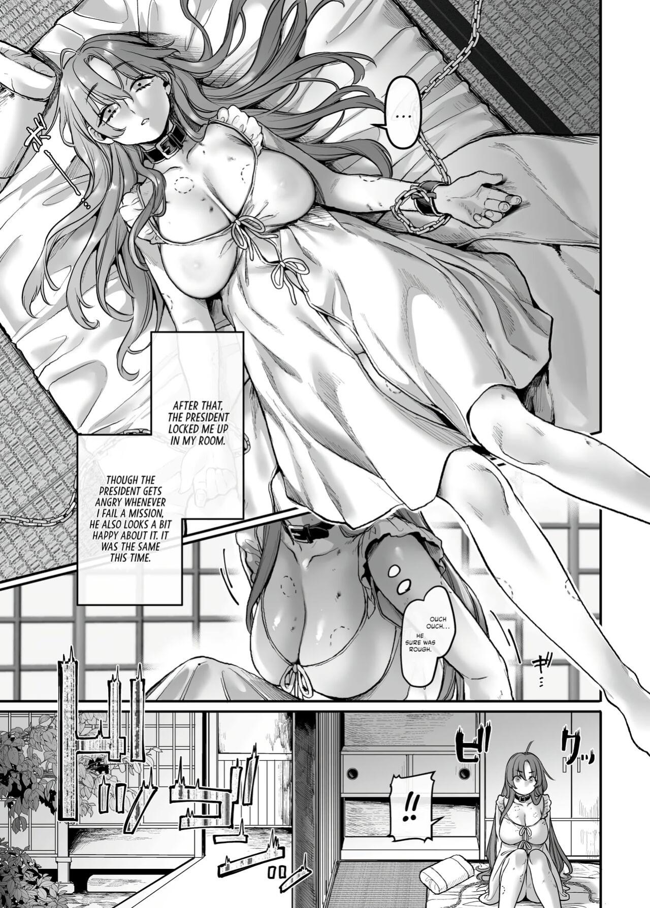 [Yolki Palki (Rororogi Mogera)] Sennyuu! Gakeppuchi Spy no Shakkinhensai RTA ~Josou Maid to Oni Joushi~ | Infiltrate! Debt Repayment RTA of a Spy on the Brink ~The Crossdressing Maid and the Oni Boss~ [Omega Scans] [Incomplete]