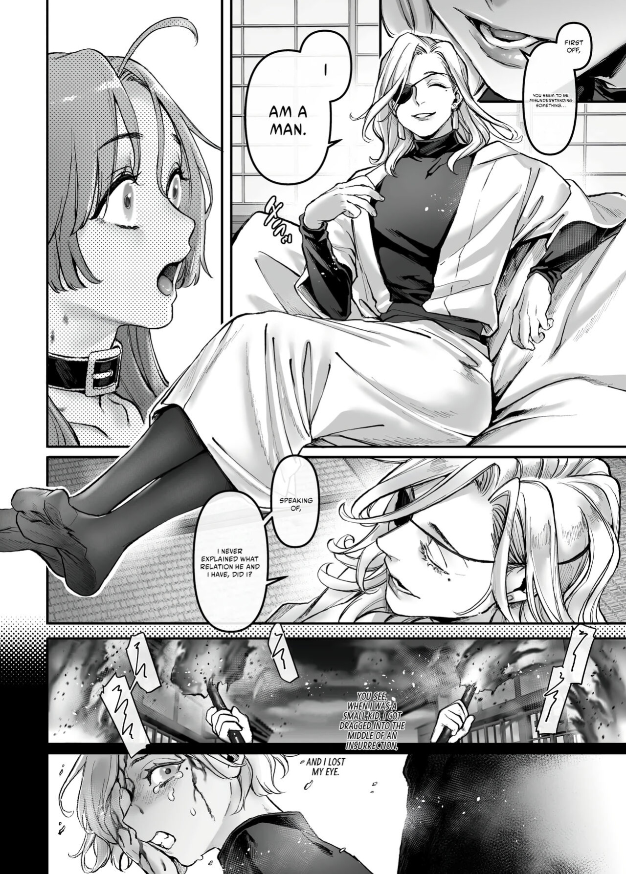 [Yolki Palki (Rororogi Mogera)] Sennyuu! Gakeppuchi Spy no Shakkinhensai RTA ~Josou Maid to Oni Joushi~ | Infiltrate! Debt Repayment RTA of a Spy on the Brink ~The Crossdressing Maid and the Oni Boss~ [Omega Scans] [Incomplete]