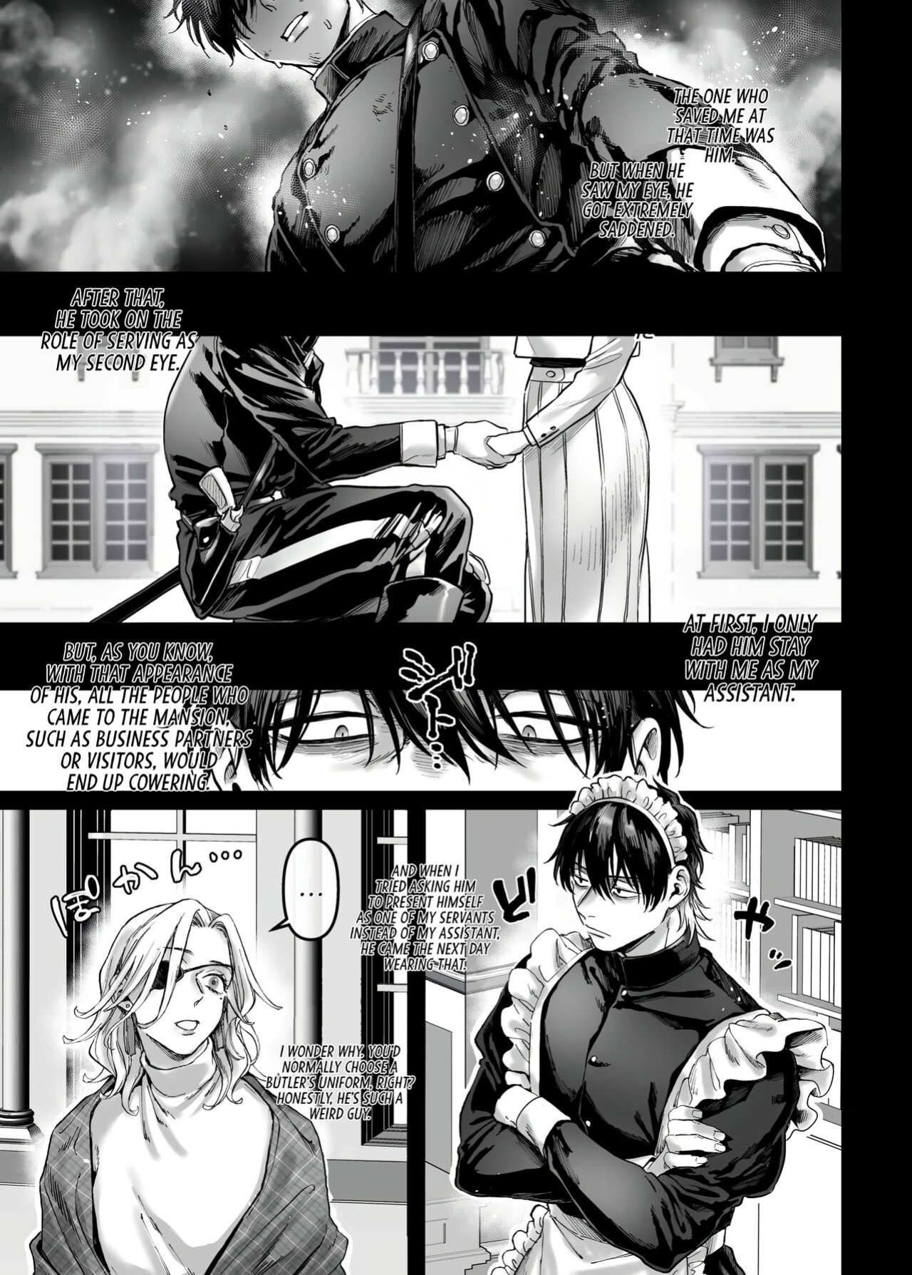 [Yolki Palki (Rororogi Mogera)] Sennyuu! Gakeppuchi Spy no Shakkinhensai RTA ~Josou Maid to Oni Joushi~ | Infiltrate! Debt Repayment RTA of a Spy on the Brink ~The Crossdressing Maid and the Oni Boss~ [Omega Scans] [Incomplete]