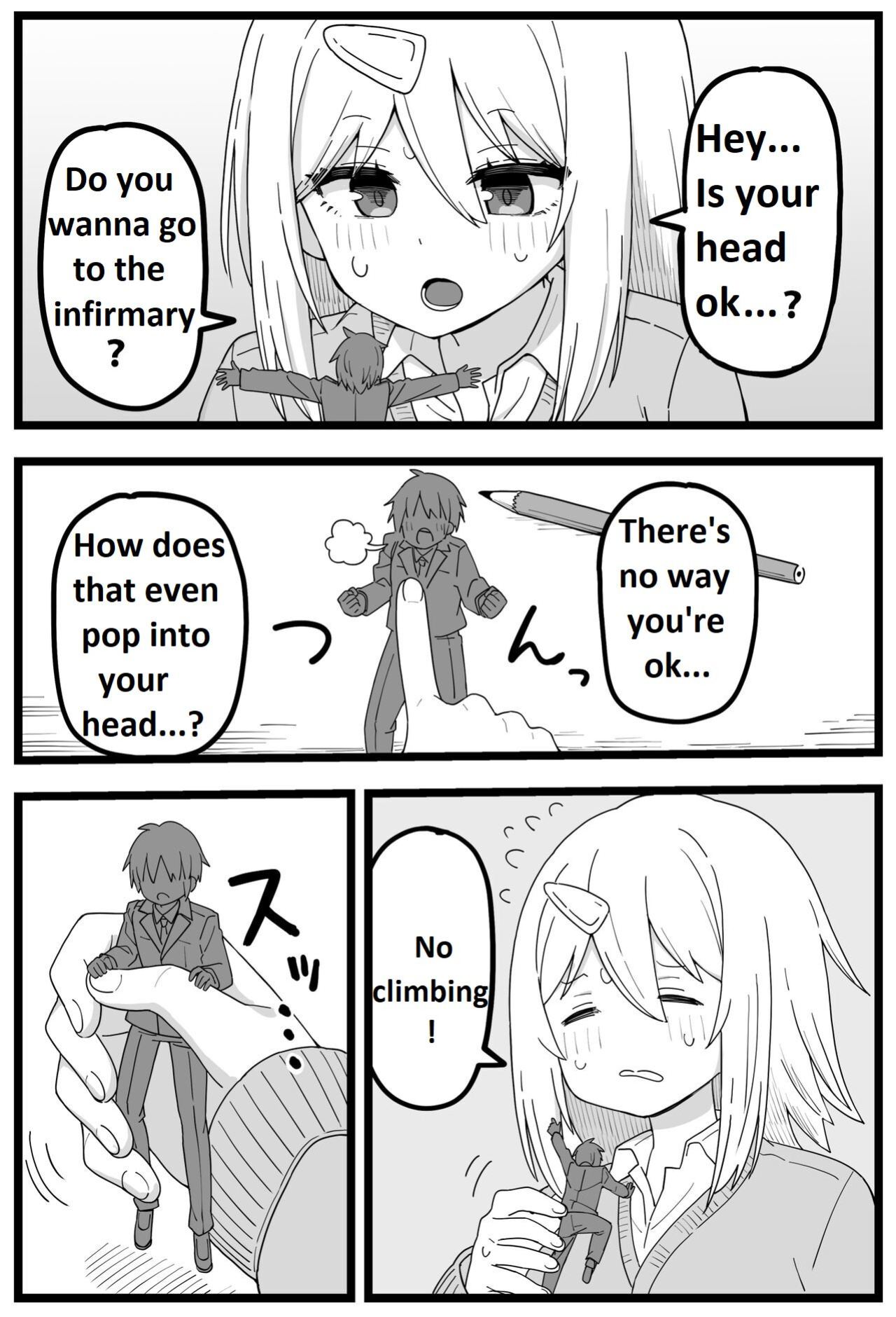 [Shiheki] Doushitemo Onnanoko ni Taberaretai Manga | Manga about a girl who really wants to be eaten by a girl