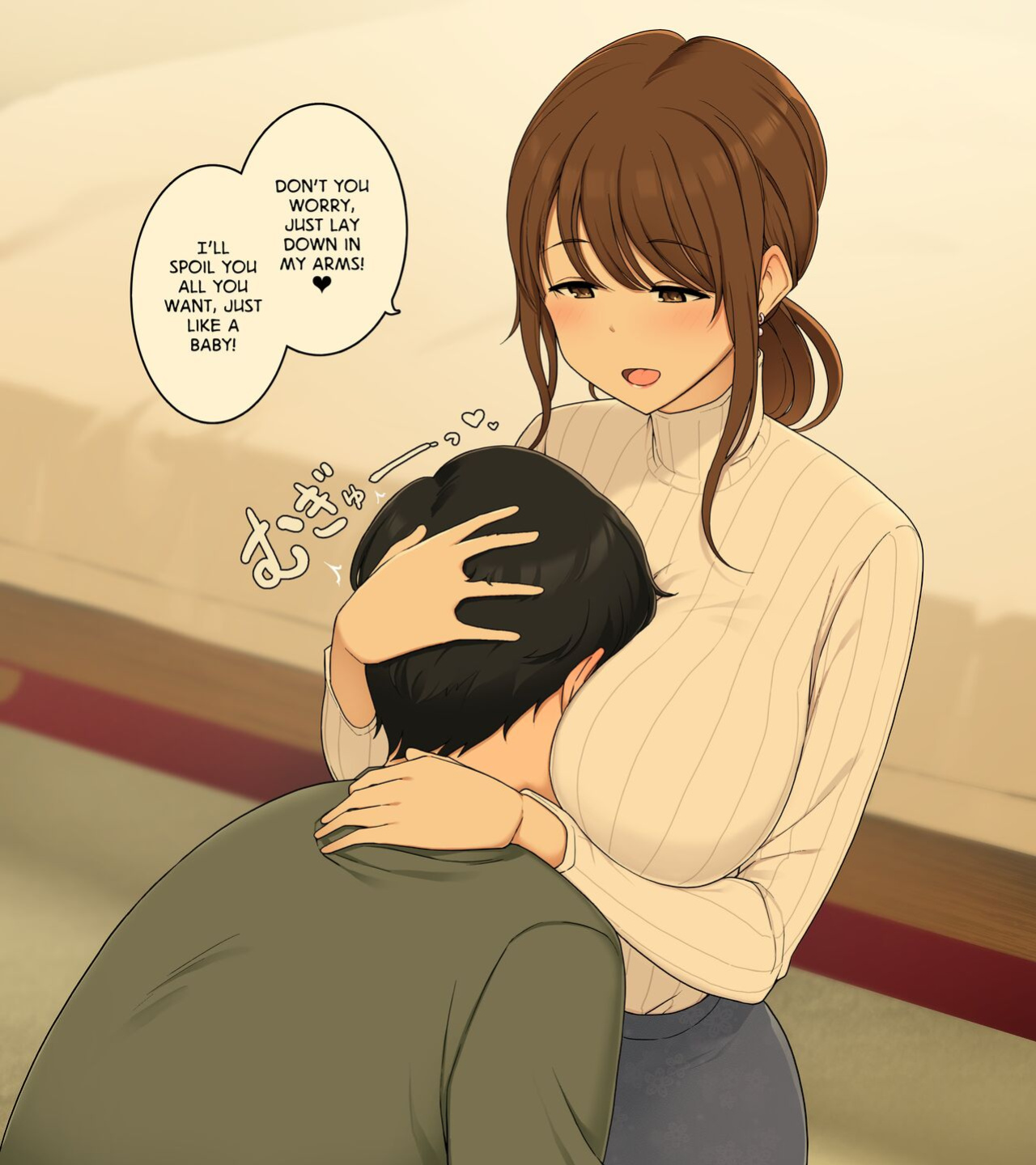 [Wakamatsu] Ippai Amayakashite Boku o Dame ni Shiyou to Suru Koakuma Onee-san no Hanashi | Spoiled Silly by a Naughty Older Woman