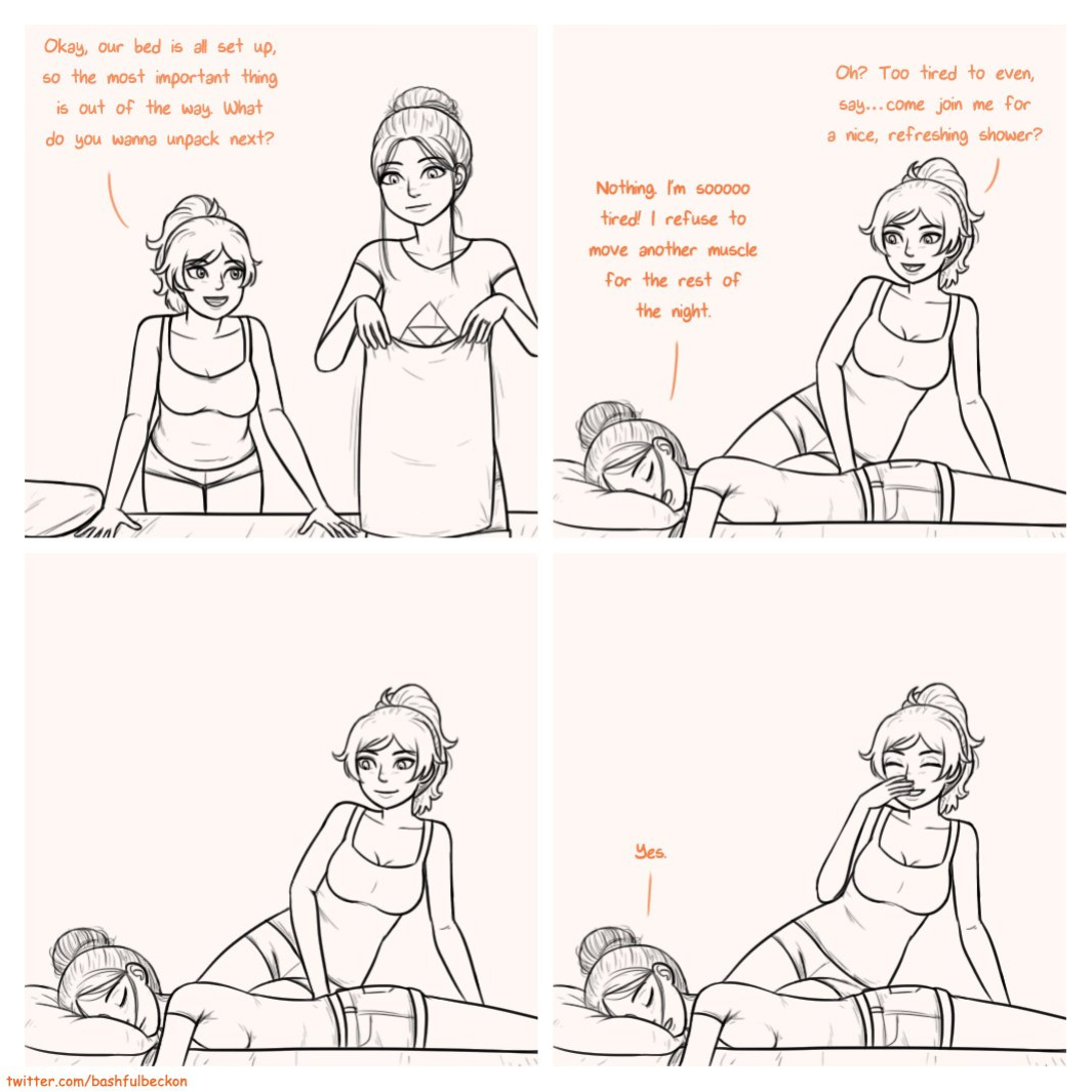 [bashfulbeckon] Vanilla Milkshakes