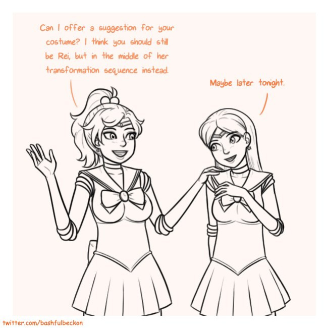 [bashfulbeckon] Vanilla Milkshakes