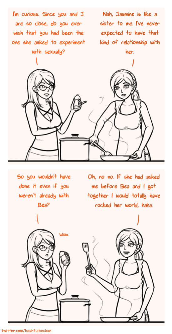 [bashfulbeckon] Vanilla Milkshakes