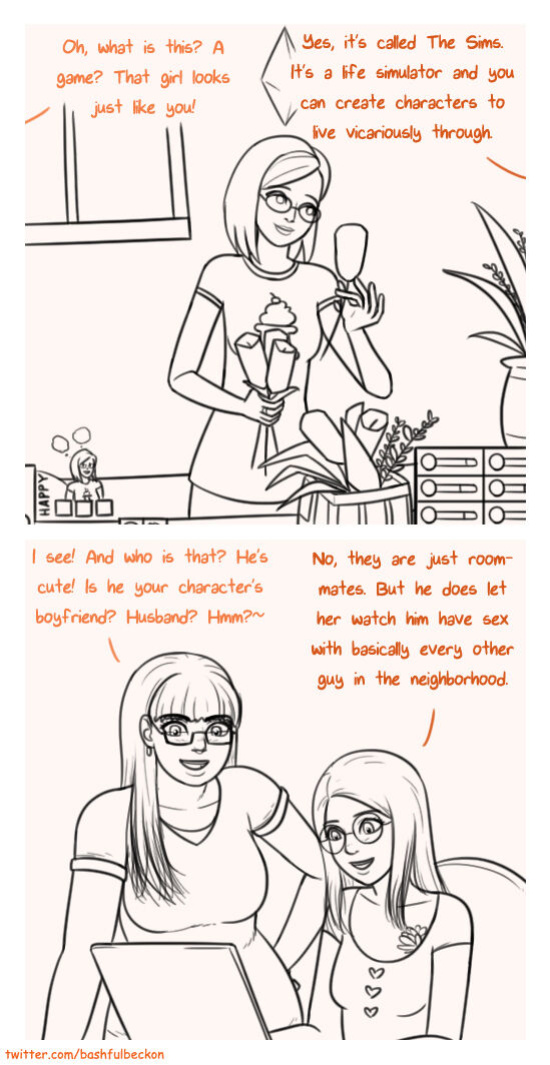 [bashfulbeckon] Vanilla Milkshakes
