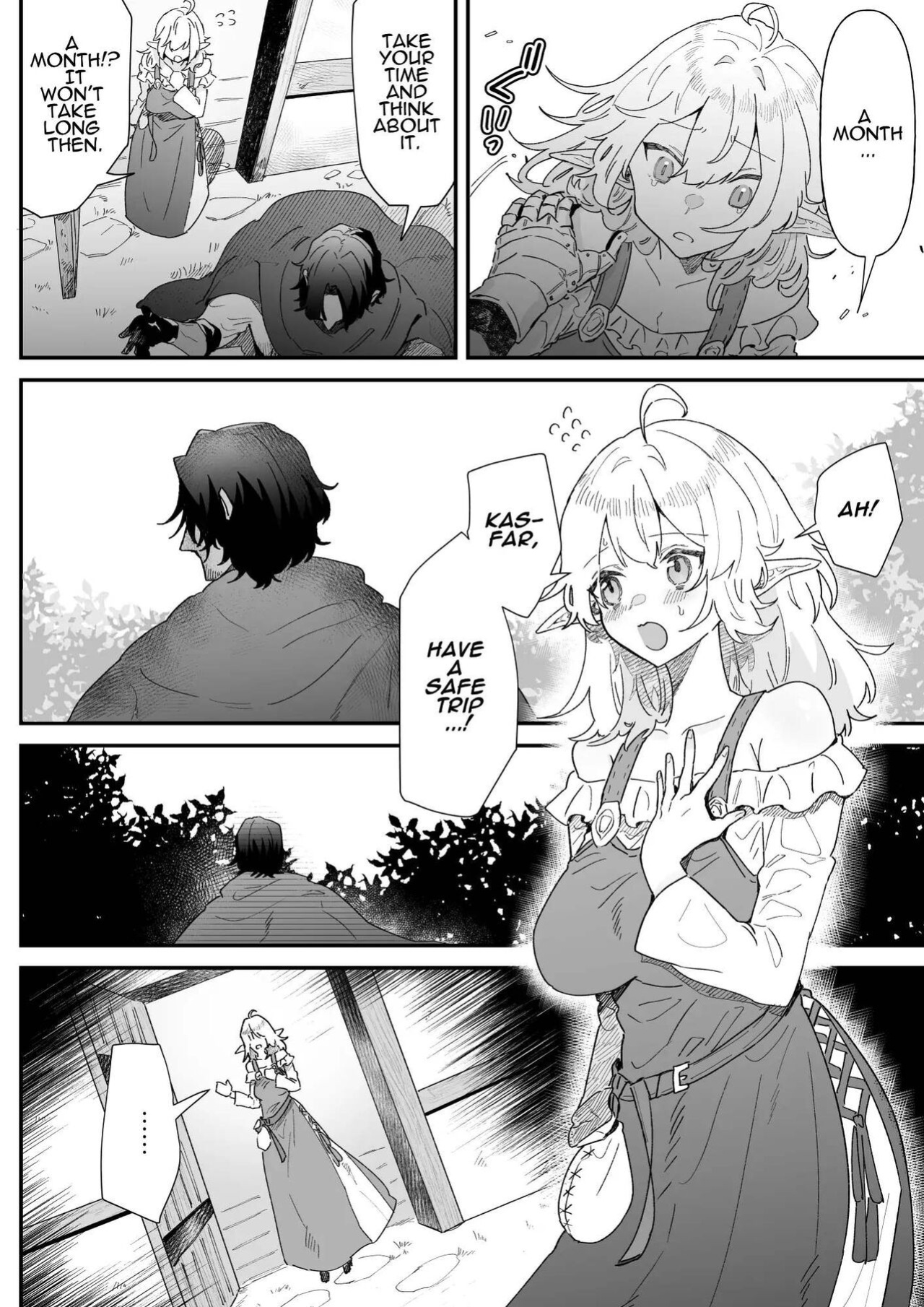 [Nayuta no Hakobune (Shishikura Sendou)] Issennen no Ai o Shinjite | In Belief of a Thousand Year Long Love
