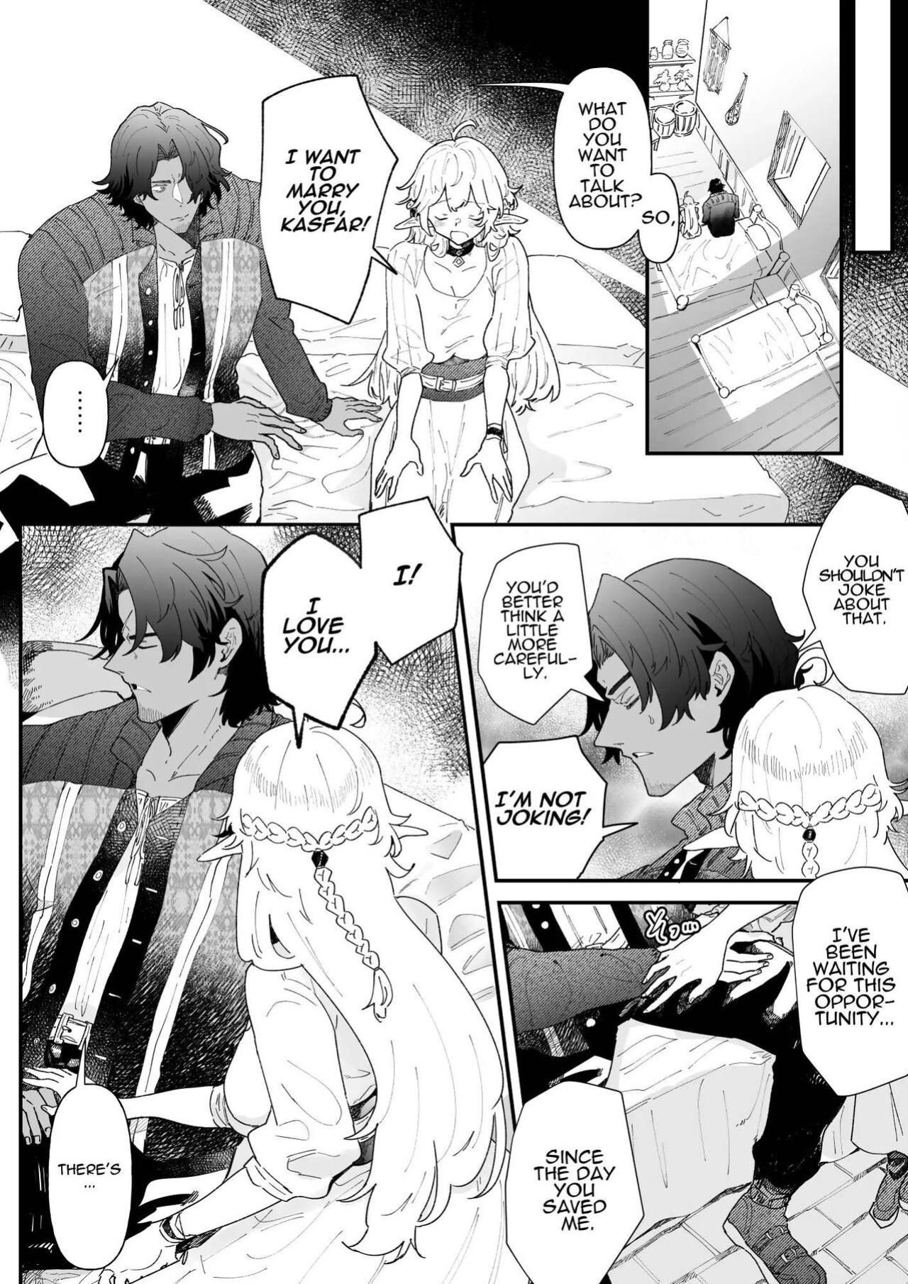 [Nayuta no Hakobune (Shishikura Sendou)] Issennen no Ai o Shinjite | In Belief of a Thousand Year Long Love