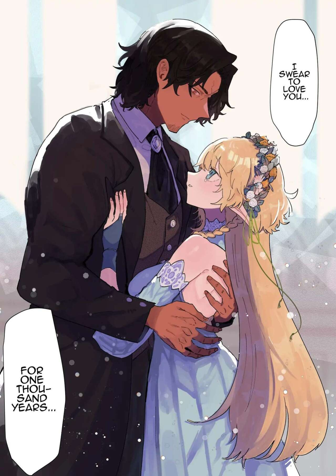 [Nayuta no Hakobune (Shishikura Sendou)] Issennen no Ai o Shinjite | In Belief of a Thousand Year Long Love