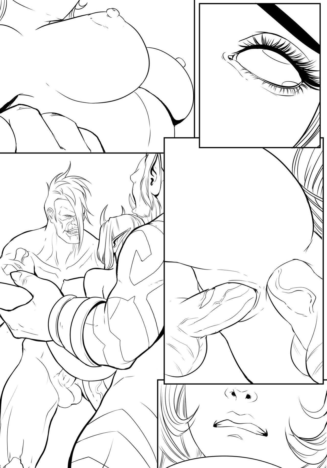 Darkra Mark Of The Wild plus Textless and Ink version