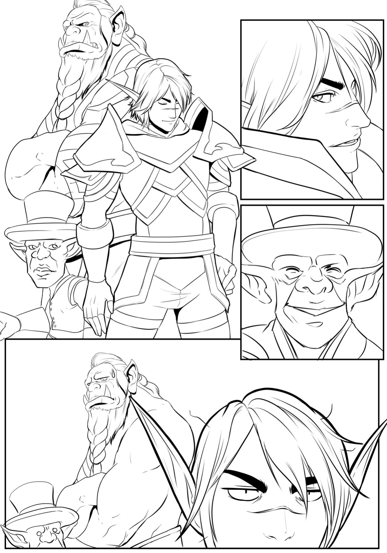 Darkra Mark Of The Wild plus Textless and Ink version