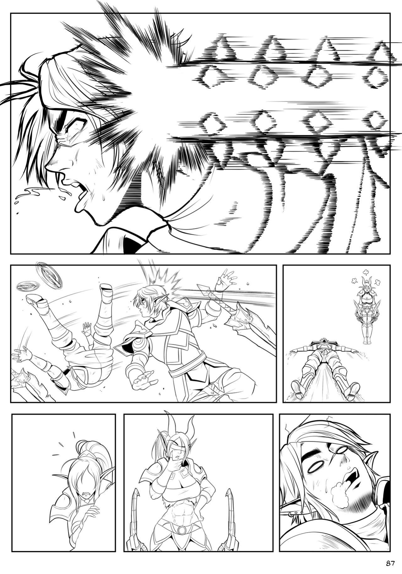 Darkra Mark Of The Wild plus Textless and Ink version