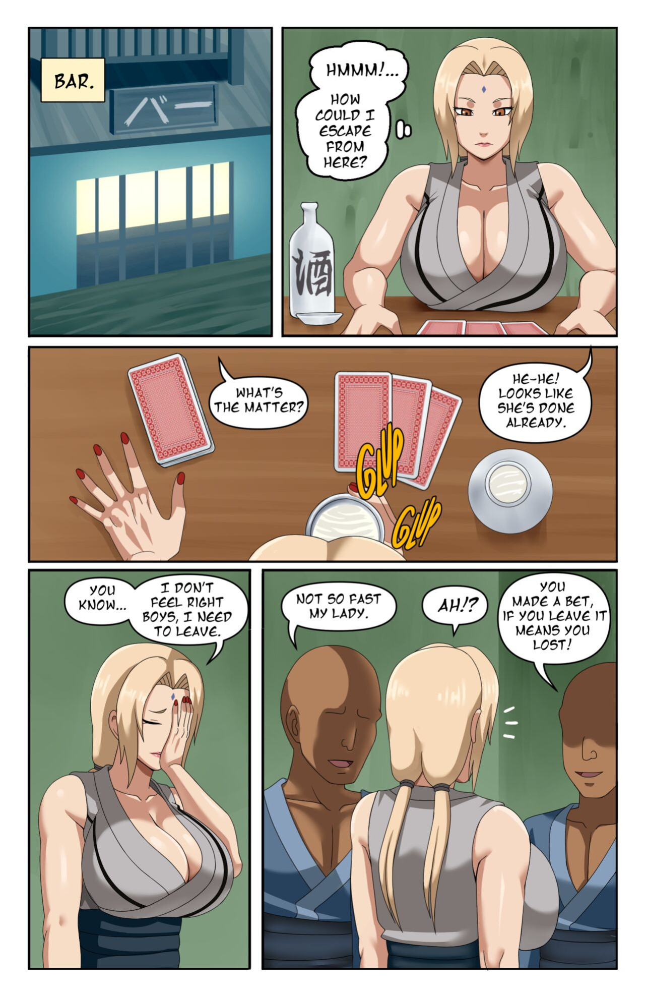 [Pink Pawg] New Tsunade Comic (Naruto)