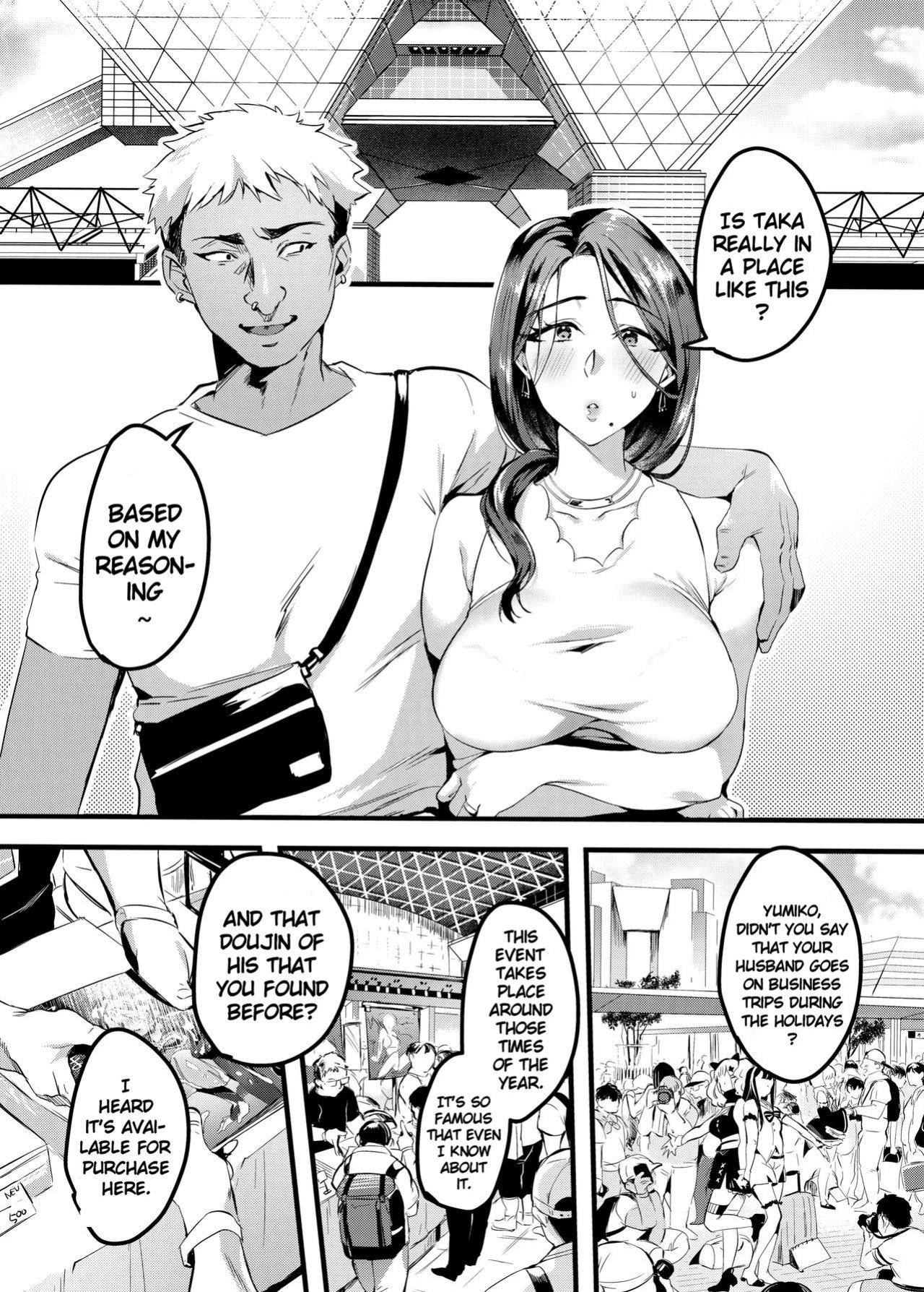 [Minamoto] I Shouldn't Have Gone To The Doujinshi Convertion Without Telling My Wife [Chap.1 to 3 + Divorced with a child 1&2]
