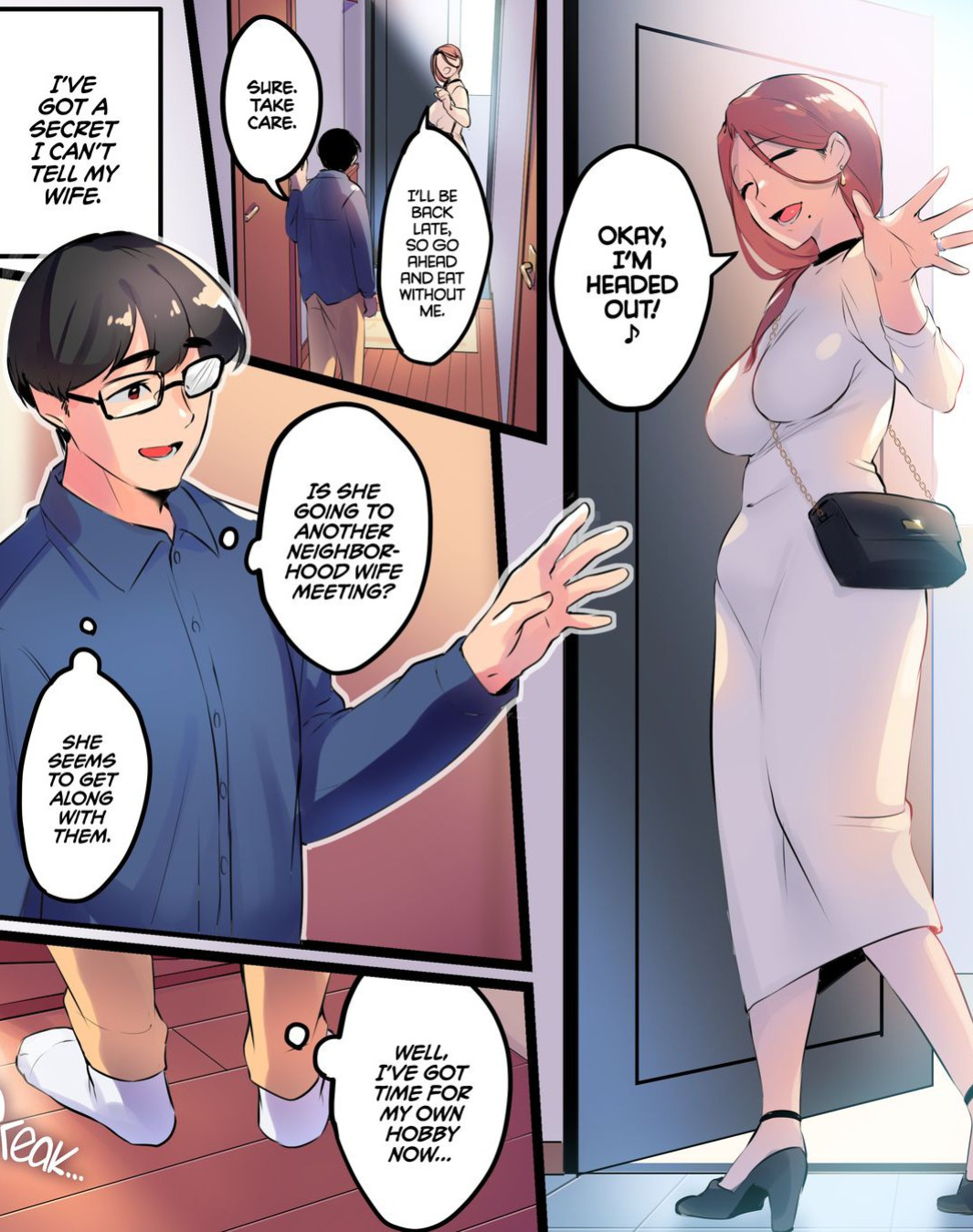 [Minamoto] I Shouldn't Have Gone To The Doujinshi Convertion Without Telling My Wife [Chap.1 to 3 + Divorced with a child 1&2]