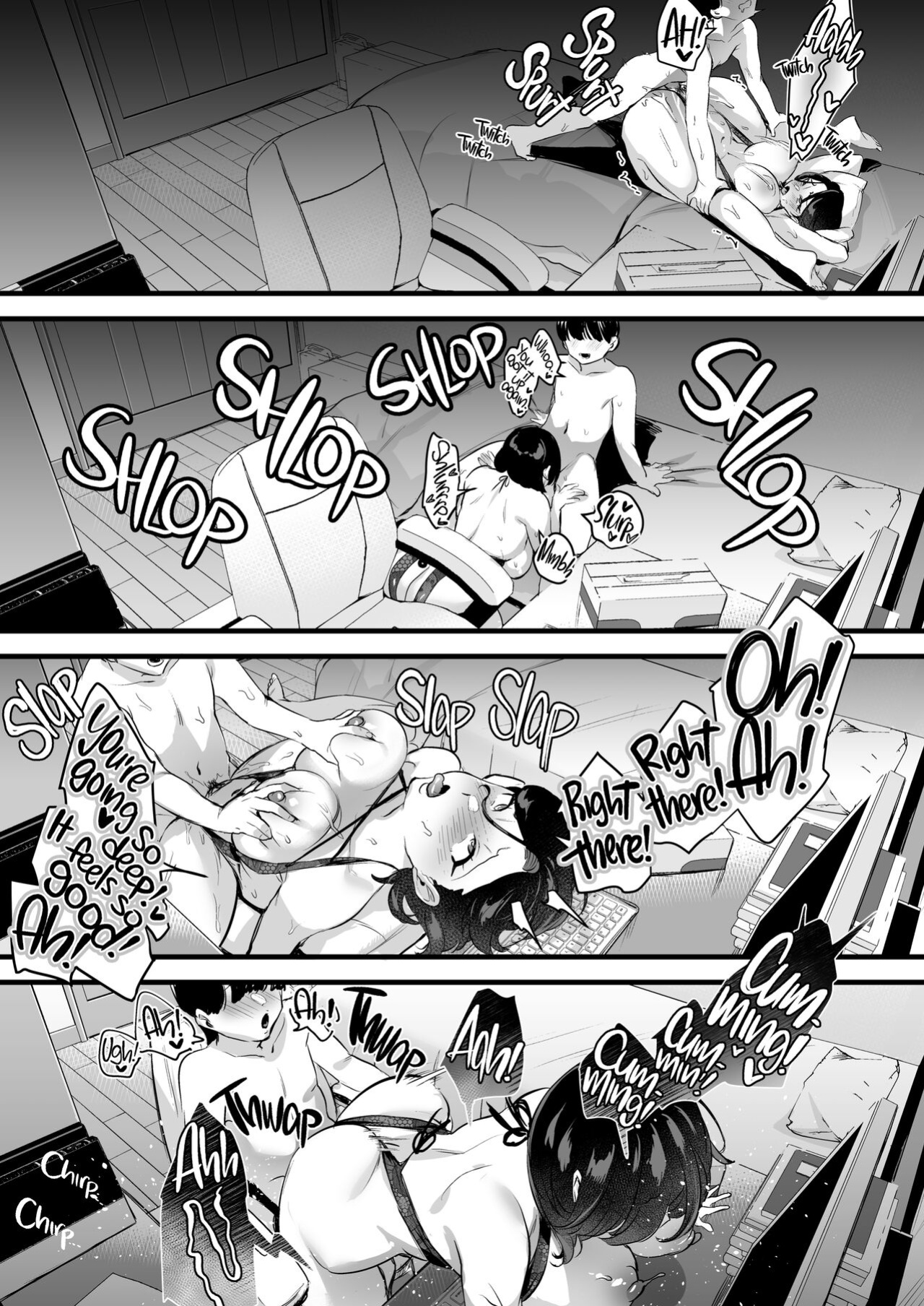 [Minamoto] I Shouldn't Have Gone To The Doujinshi Convertion Without Telling My Wife [Chap.1 to 3 + Divorced with a child 1&2]