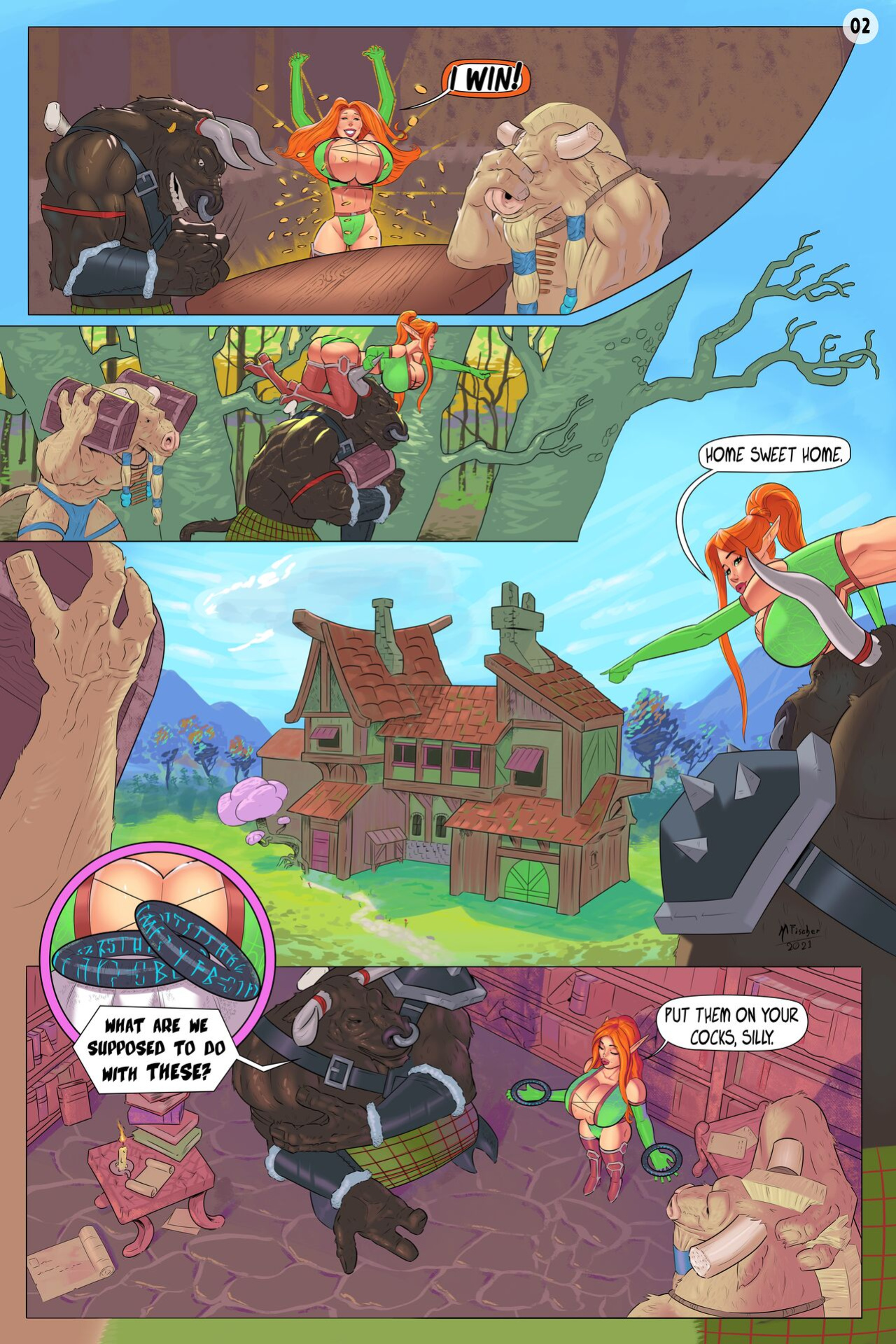 [Meinfischer] Elica's adventures - Chapter One : The Wild Bet