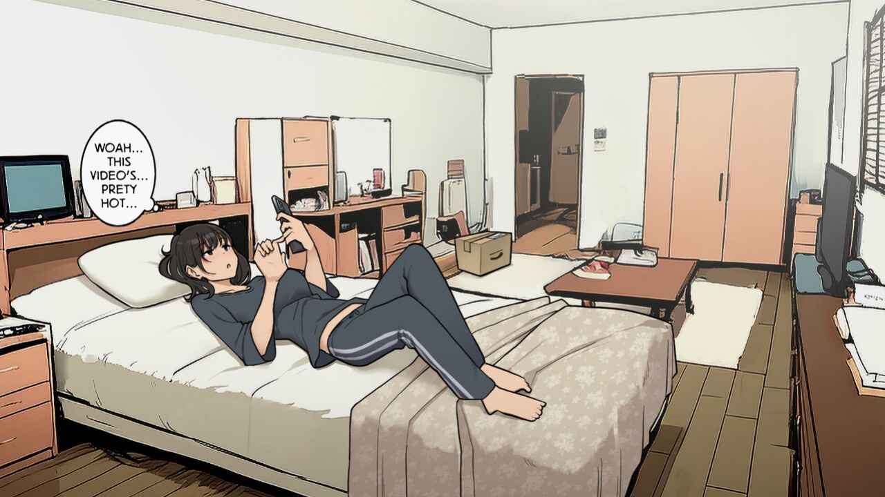 [Wakamatsu] Takuhaibin no Uketorikata ga Dandan Darashinaku Natte Iku OL-chan (+ Ura-hen) | A Woman Whose Greetings to the Delivery Man Gradually Get Sloppier (+ Other Side)