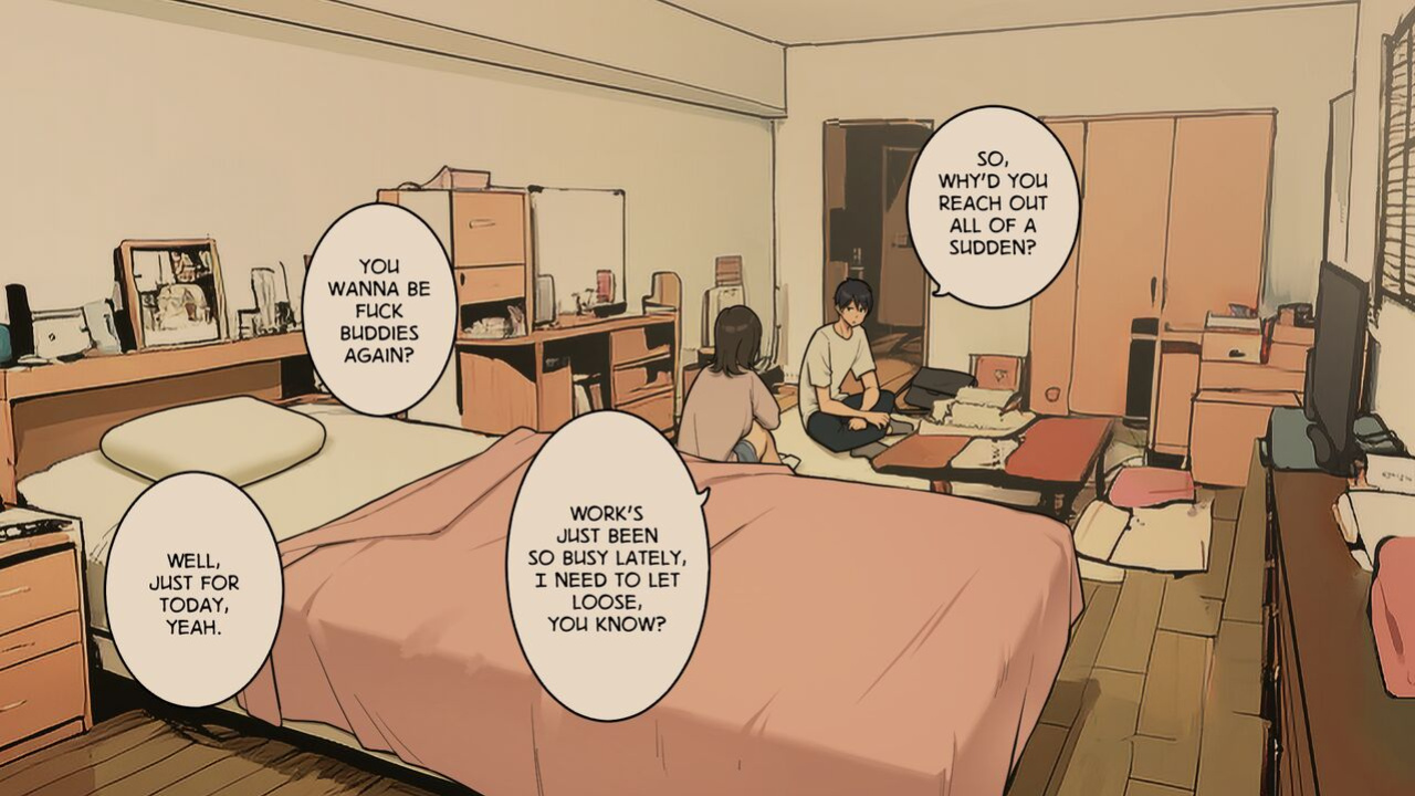 [Wakamatsu] Takuhaibin no Uketorikata ga Dandan Darashinaku Natte Iku OL-chan (+ Ura-hen) | A Woman Whose Greetings to the Delivery Man Gradually Get Sloppier (+ Other Side)