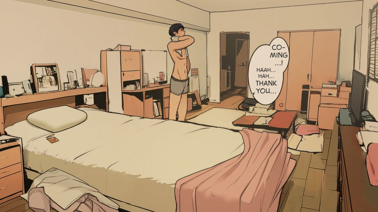 [Wakamatsu] Takuhaibin no Uketorikata ga Dandan Darashinaku Natte Iku OL-chan (+ Ura-hen) | A Woman Whose Greetings to the Delivery Man Gradually Get Sloppier (+ Other Side)