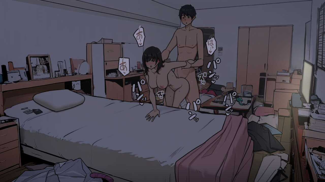 [Wakamatsu] Takuhaibin no Uketorikata ga Dandan Darashinaku Natte Iku OL-chan (+ Ura-hen) | A Woman Whose Greetings to the Delivery Man Gradually Get Sloppier (+ Other Side)