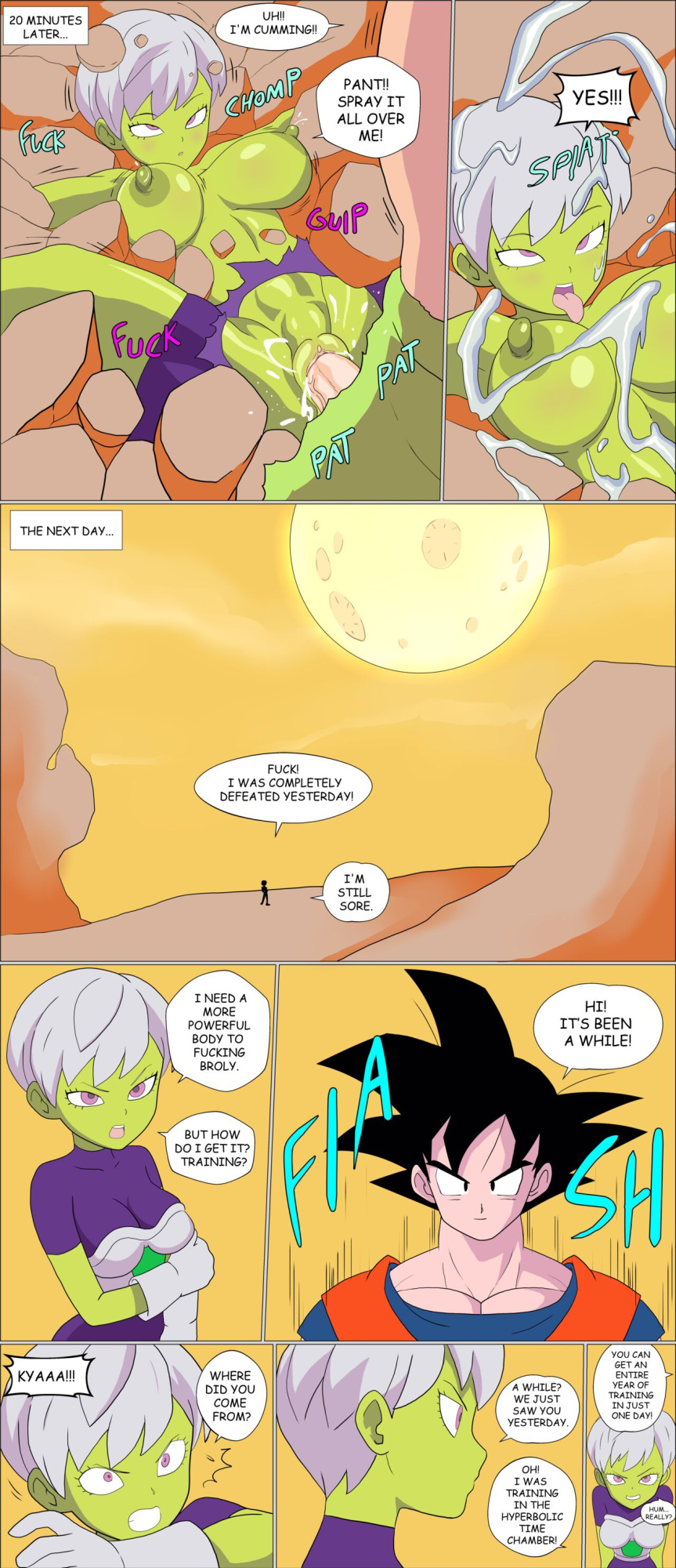 (Zetarok) Cheelai x Broly