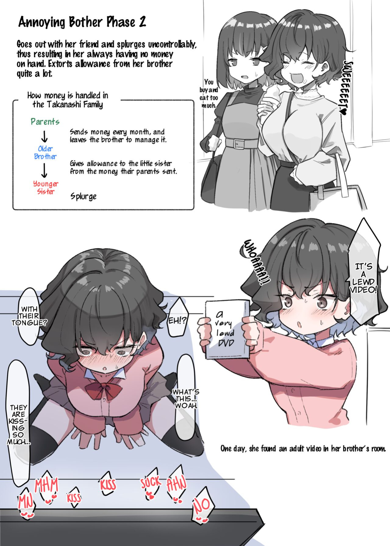 [MM] Imouto Series | Kiss-loving Mei-chan