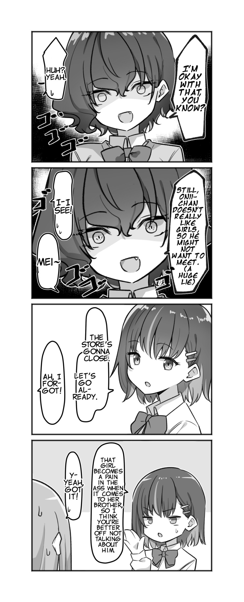 [MM] Imouto Series | Kiss-loving Mei-chan