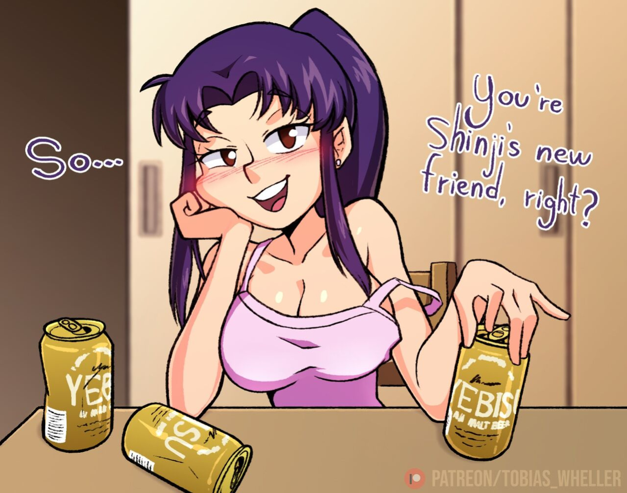 [Tobias Wheller] Misato wants something... (Neon Genesis Evangelion)