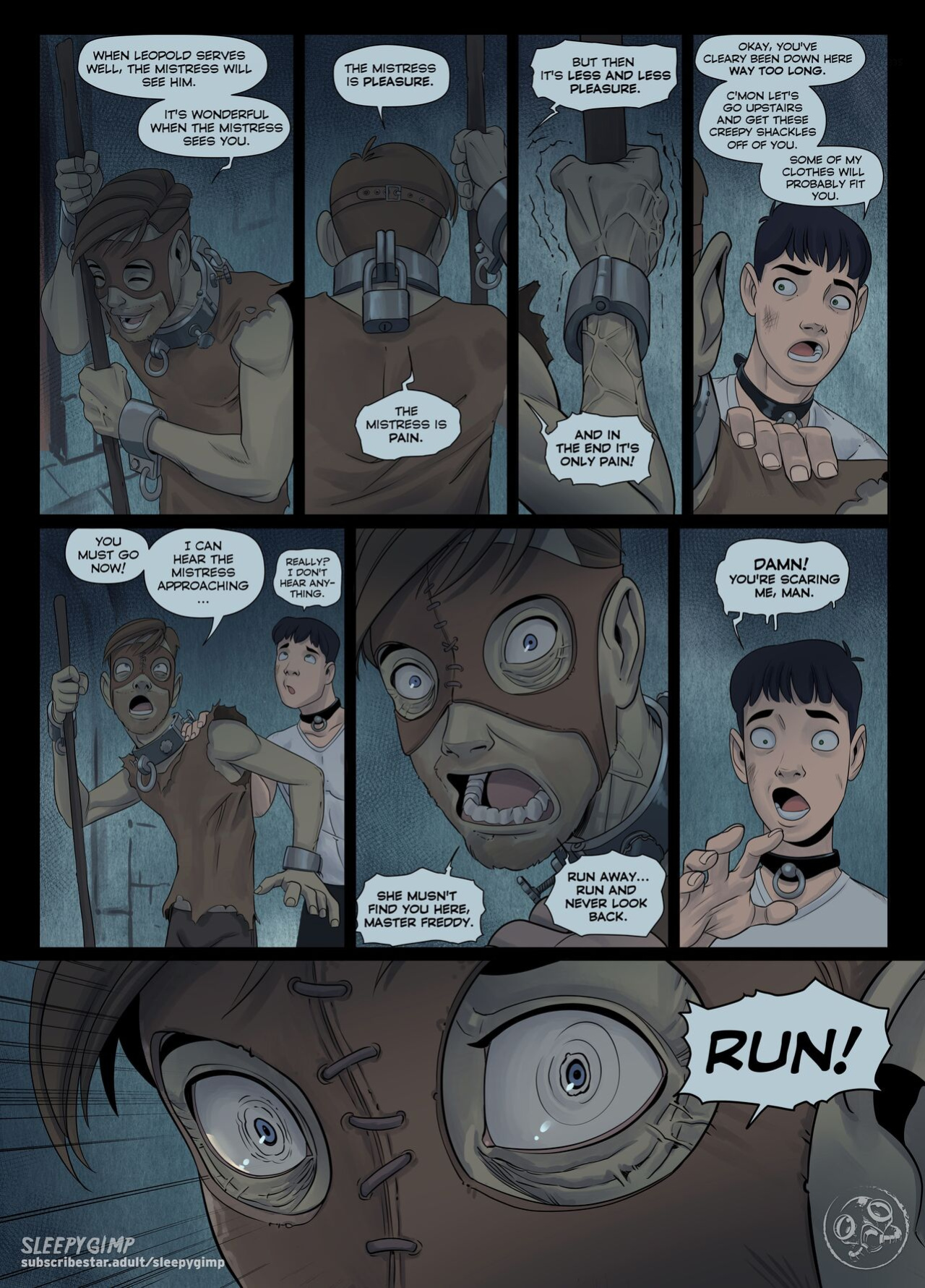 [SleepyGimp] Family Values - Chapter 6: Below
