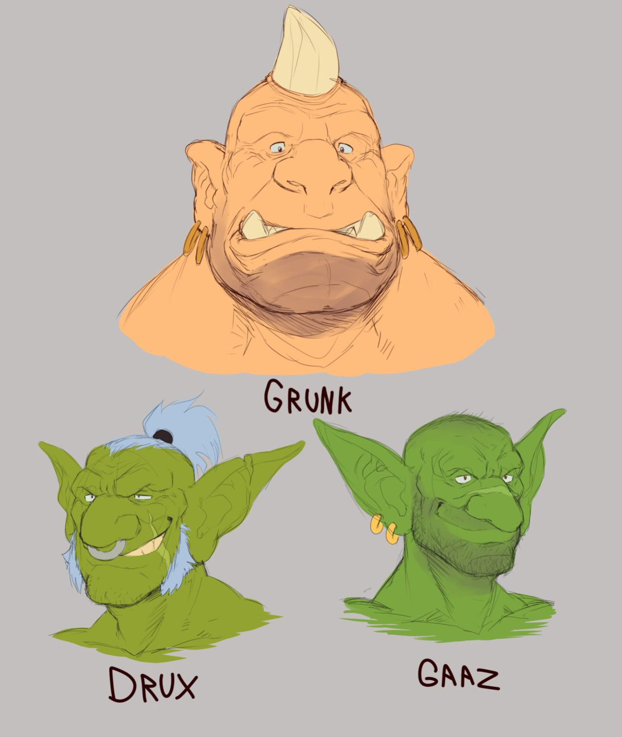 [ZoroJ] Ogre and Goblin Brothers Having Fun
