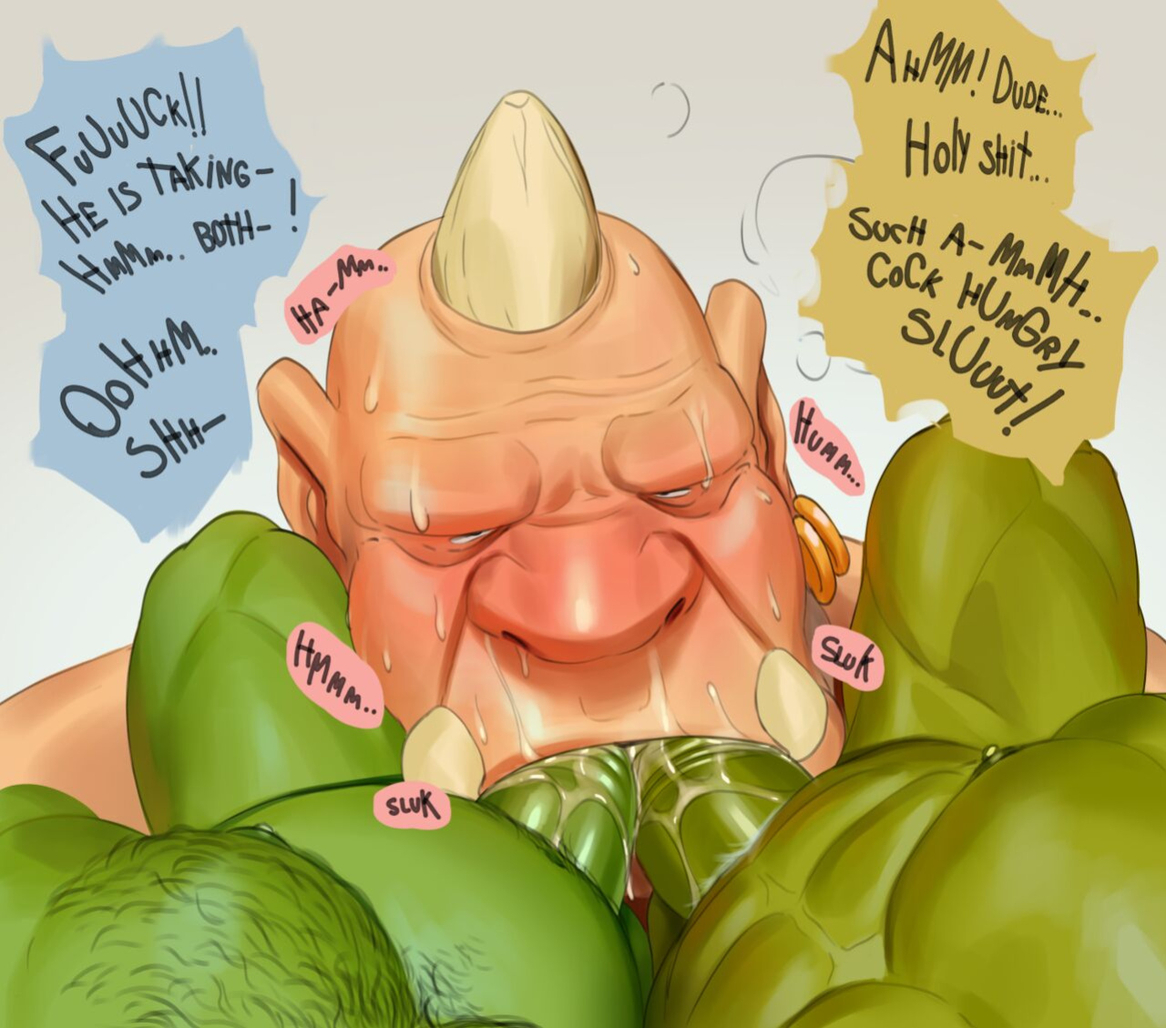 [ZoroJ] Ogre and Goblin Brothers Having Fun
