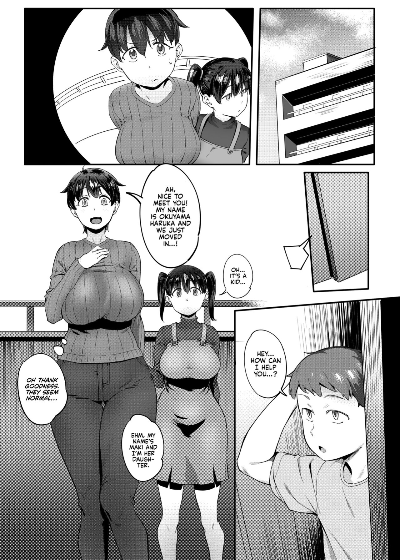 [Choushizen Kenkyuujo (Meido Sushi)] Tonari no Haruka-san | My Next Door Neighbour Haruka-san [Kyuume]
