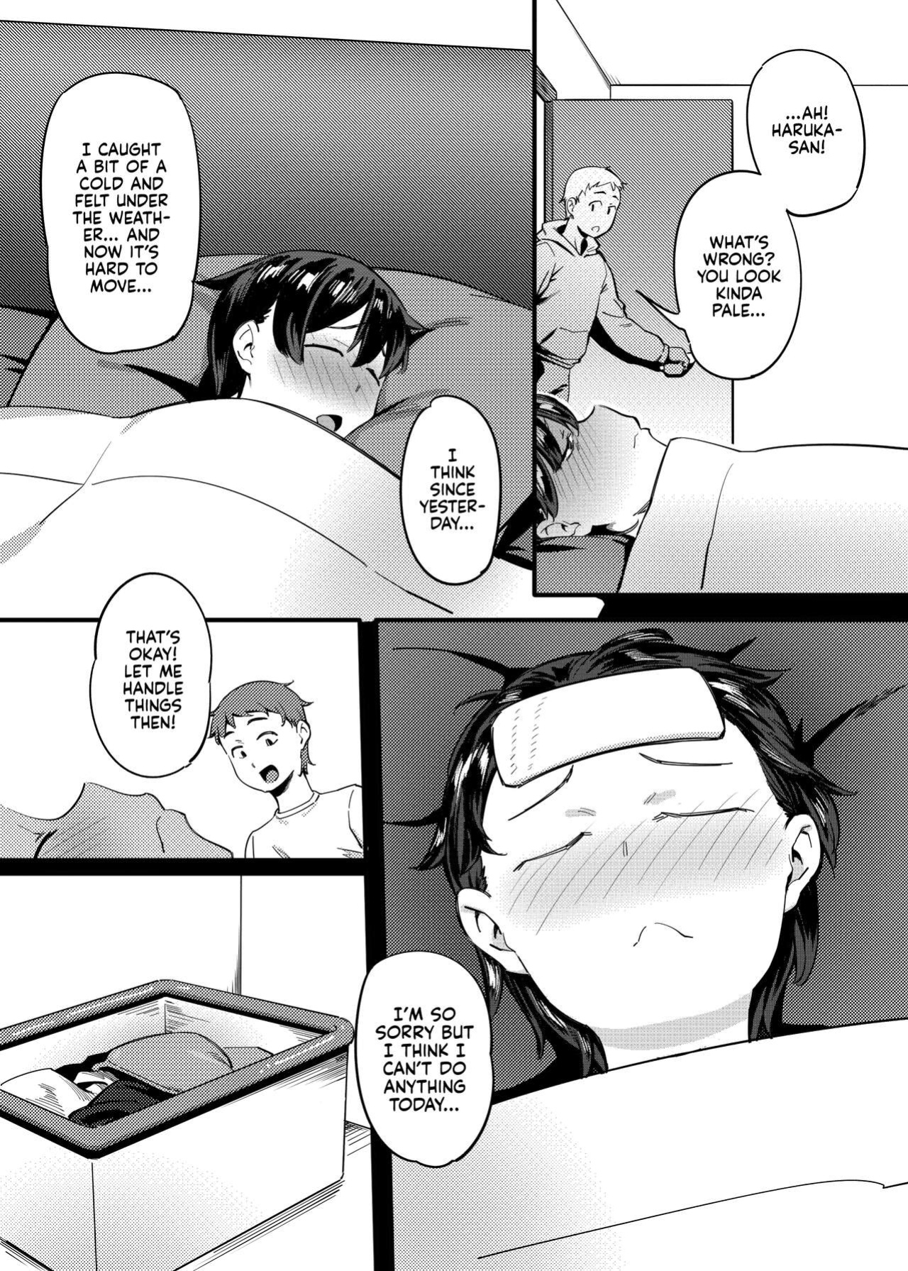 [Choushizen Kenkyuujo (Meido Sushi)] Tonari no Haruka-san | My Next Door Neighbour Haruka-san [Kyuume]