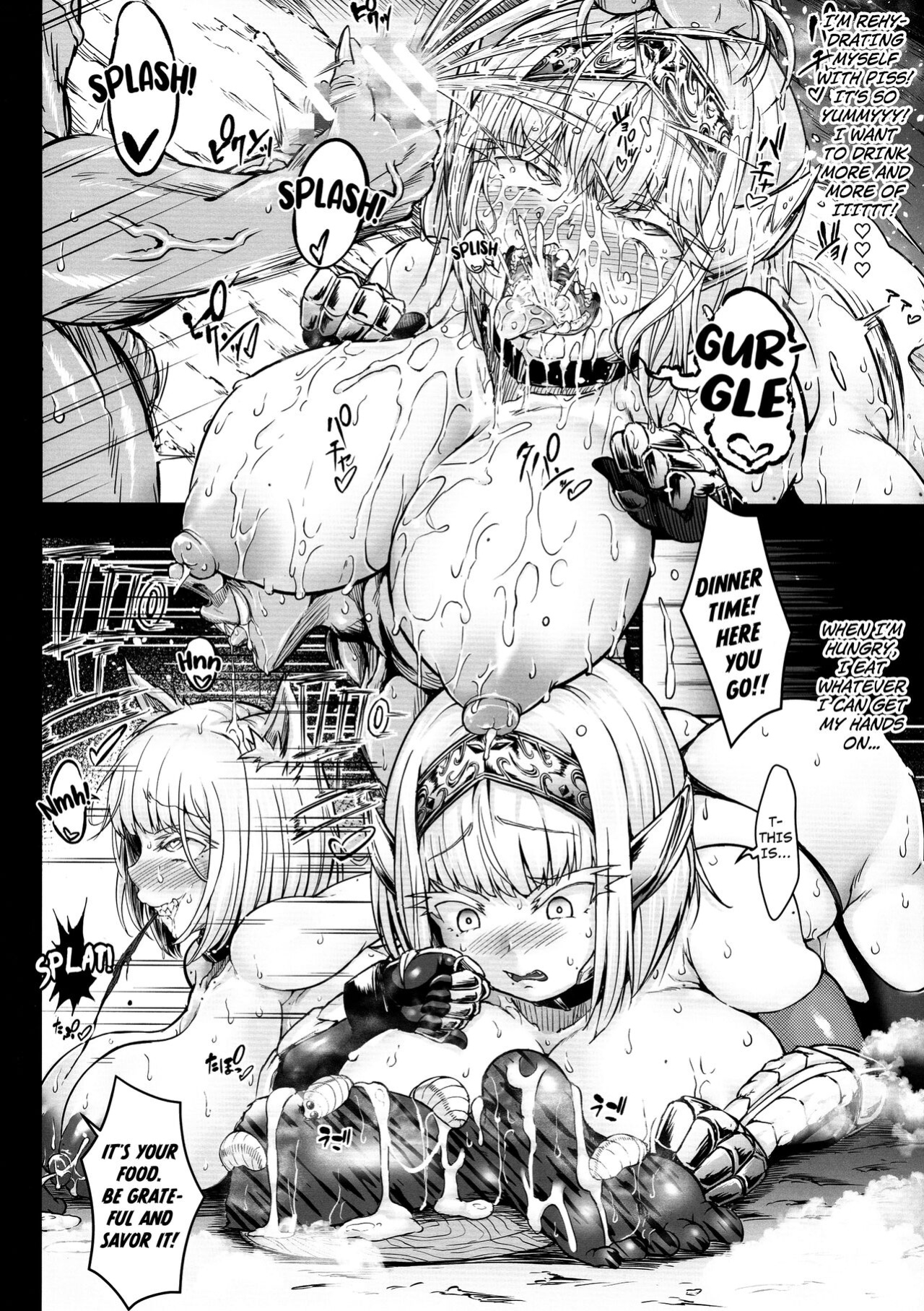 (C96) [XMODEL (Nishiki Ai)] GUND CUNNUM vol. 4 Shussan Bokujou Kokuin no Onna Kishi Netorare-hen [Kuraudo]