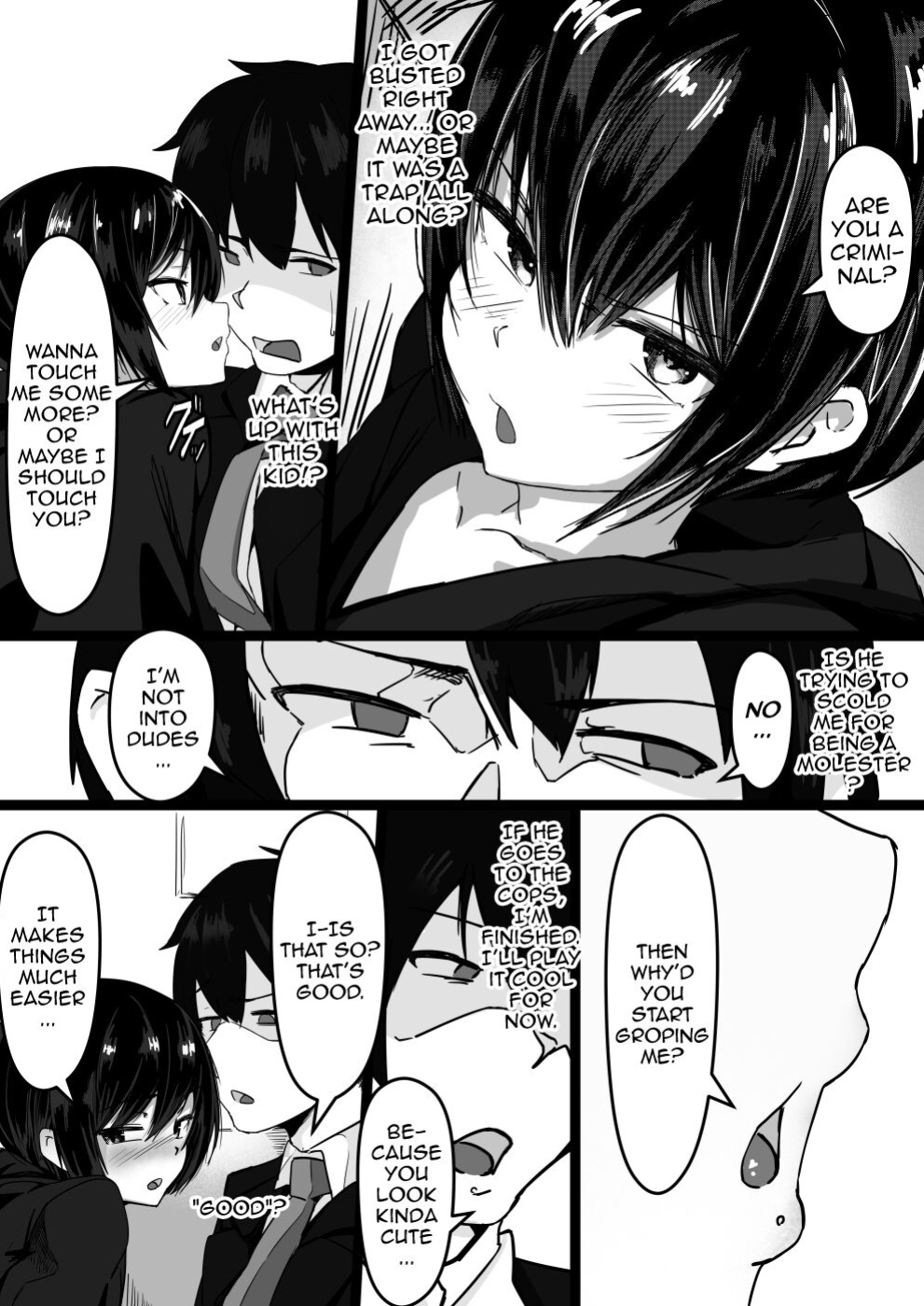 [Shirabe Shiki] Jaa, Shabutte Ii desu ka? | Can I Suck You Off, Then?