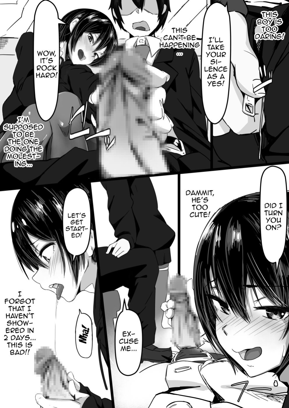 [Shirabe Shiki] Jaa, Shabutte Ii desu ka? | Can I Suck You Off, Then?