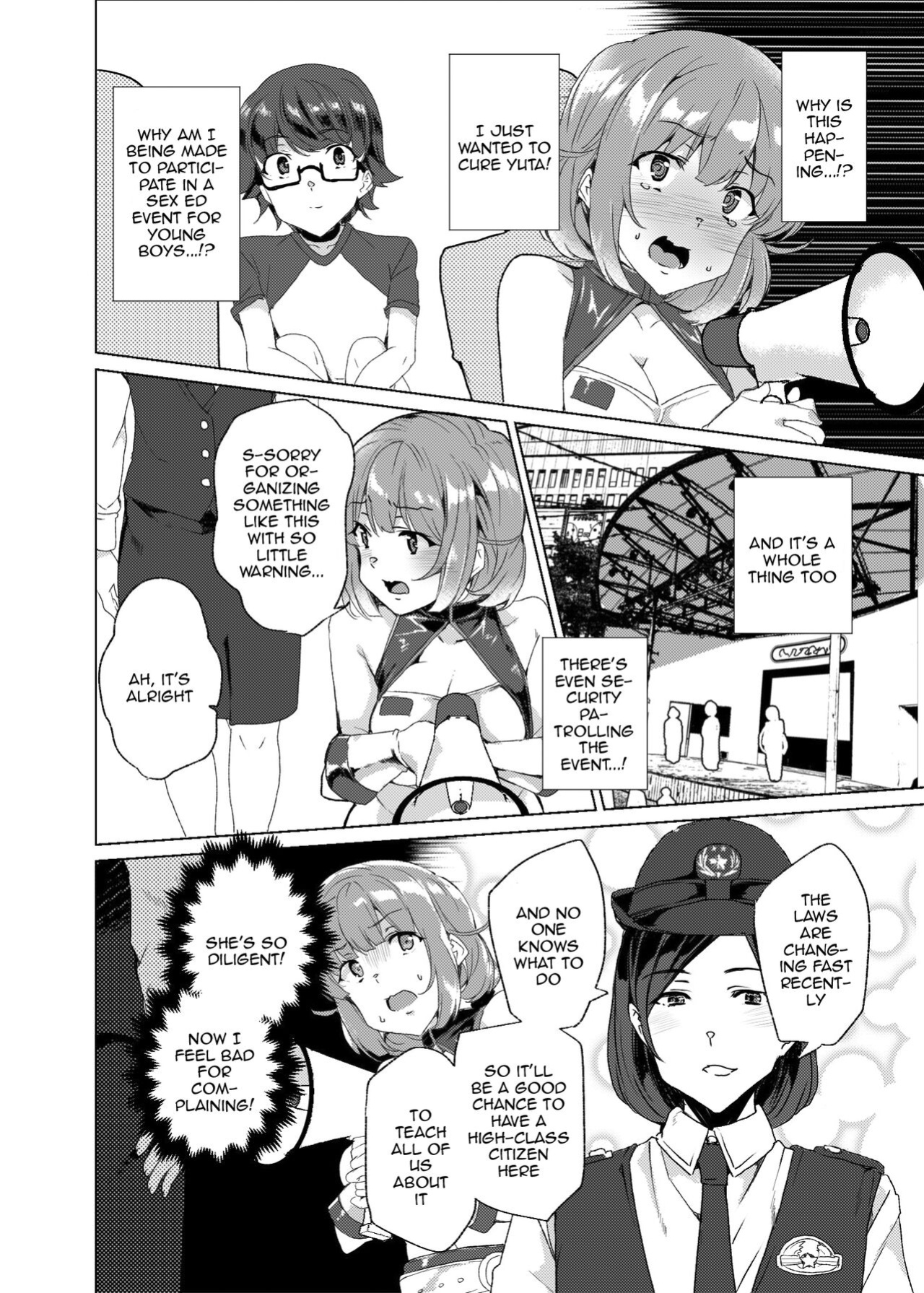 [Waffle Doumeiken (Tanaka Decilitre)] Joukyuu Seishi Chakushou Gimuka! 3 ~Jimikei Joshi to Tanetsuke Namahame Seikyouiku Campaign!~