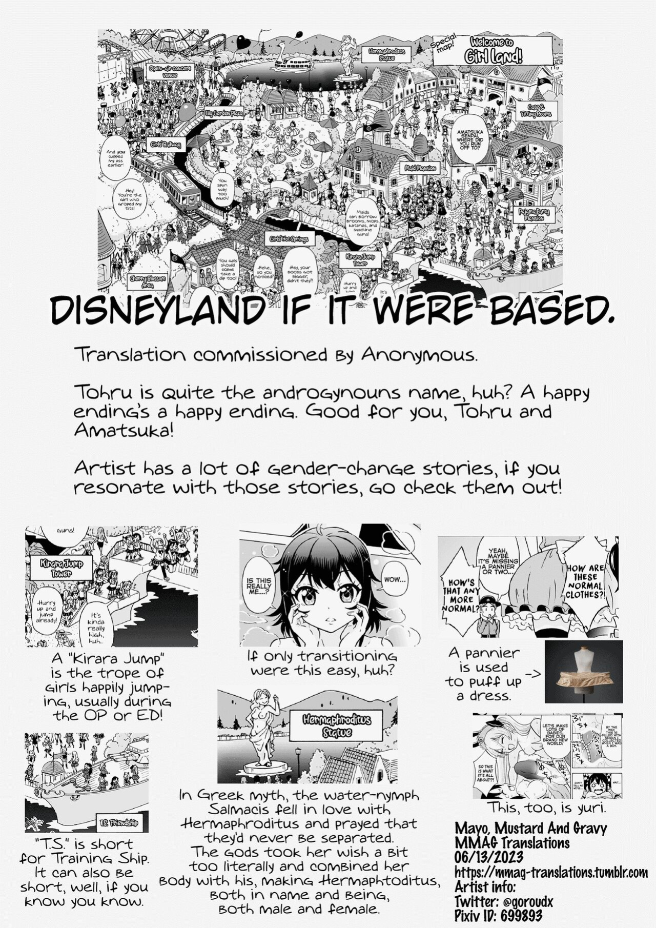[Yoshida Gorou Shoukai (Yoshida Gorou)] Oide yo Onnanoko Land | Come to Girl Land [MMAG Translations]