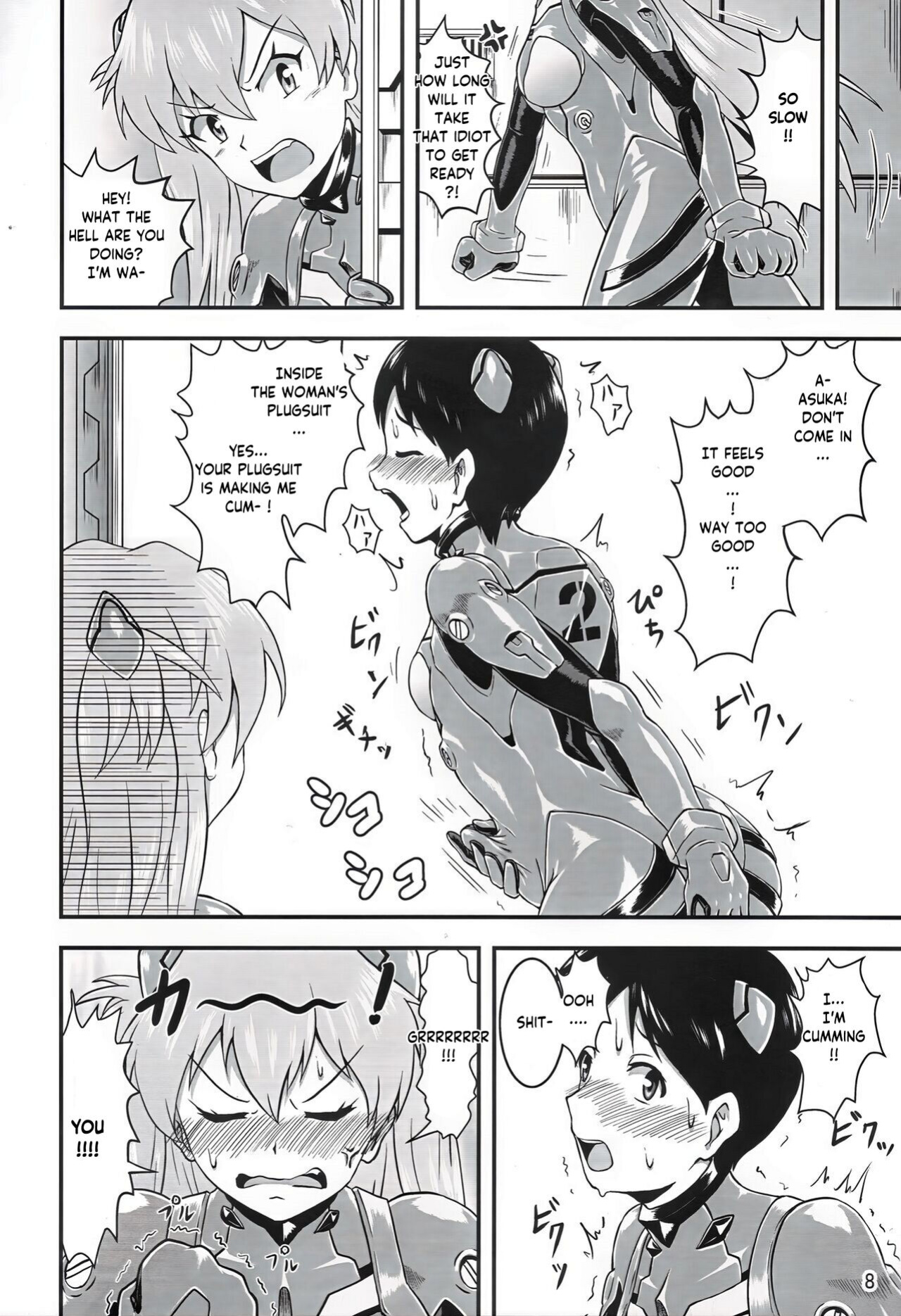 (Pitaket) [Isurusdo (Aozame Takao)] Plugsuit Josou ja Nai to...! RED | Is that plugsuit cross-dressing...!? (Neon Genesis Evangelion) [KM_42]