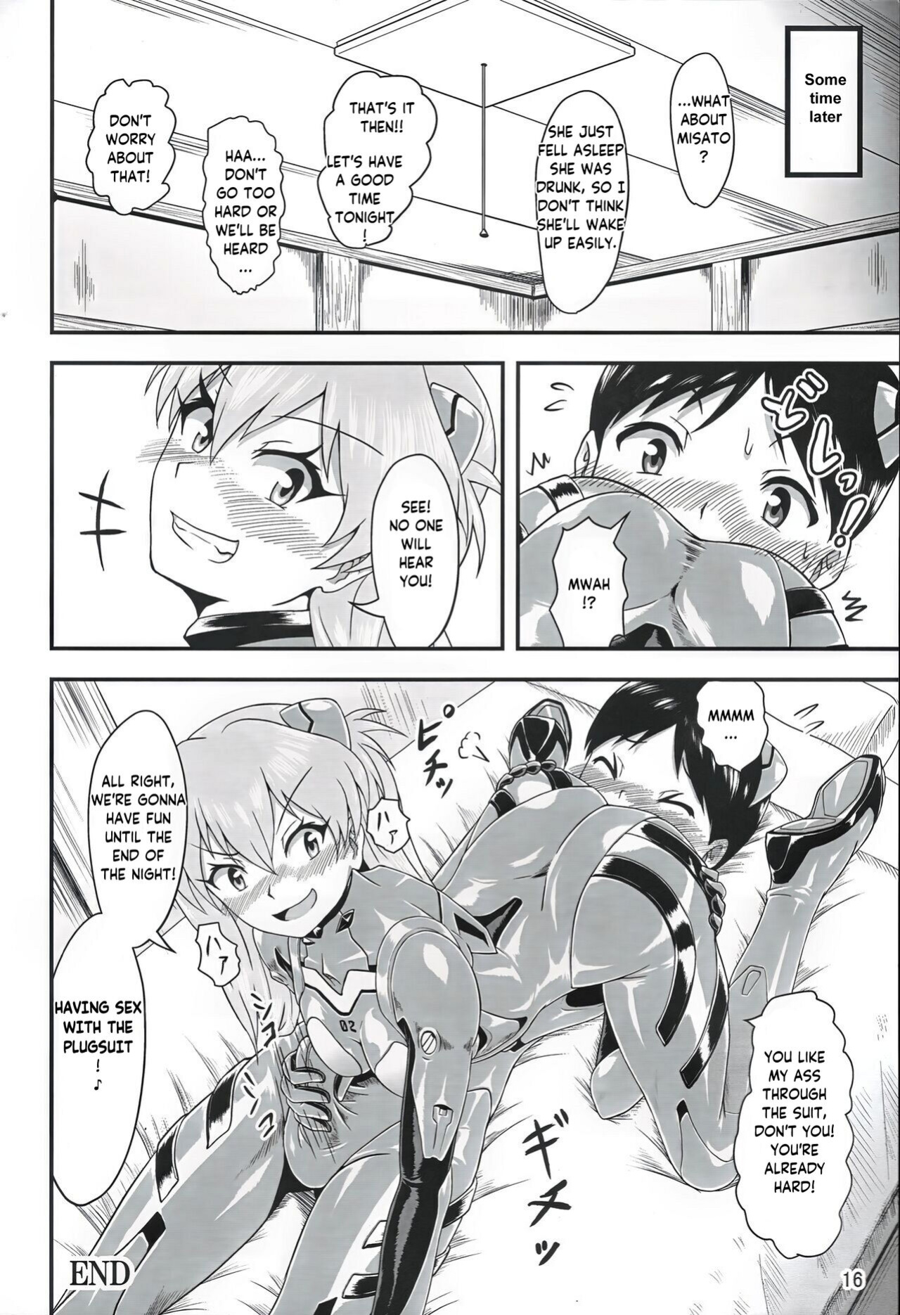 (Pitaket) [Isurusdo (Aozame Takao)] Plugsuit Josou ja Nai to...! RED | Is that plugsuit cross-dressing...!? (Neon Genesis Evangelion) [KM_42]