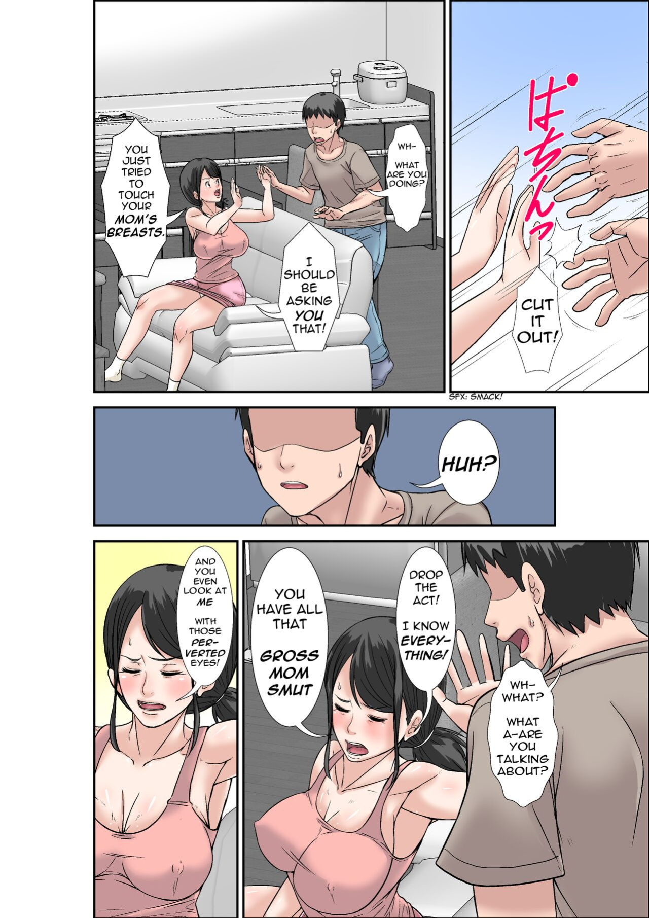 [Hoyoyodou] Musuko no Kyokon no Toriko ni Natte Shimatta Chou Binkan Taishitsu no Okaa-san | A Hypersensitive Mom Gets Addicted to Her Son's Big Cock [incogna777]