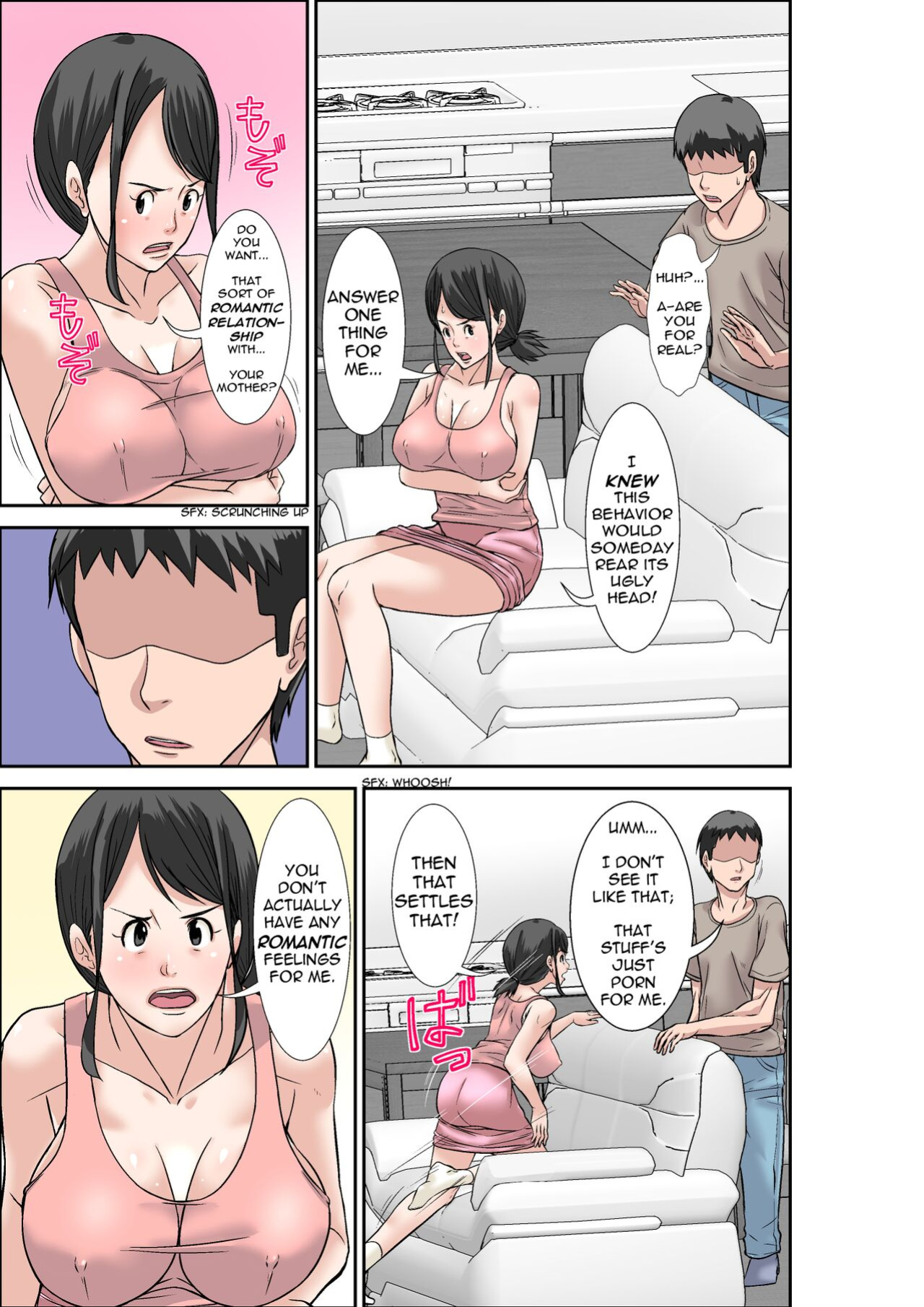 [Hoyoyodou] Musuko no Kyokon no Toriko ni Natte Shimatta Chou Binkan Taishitsu no Okaa-san | A Hypersensitive Mom Gets Addicted to Her Son's Big Cock [incogna777]
