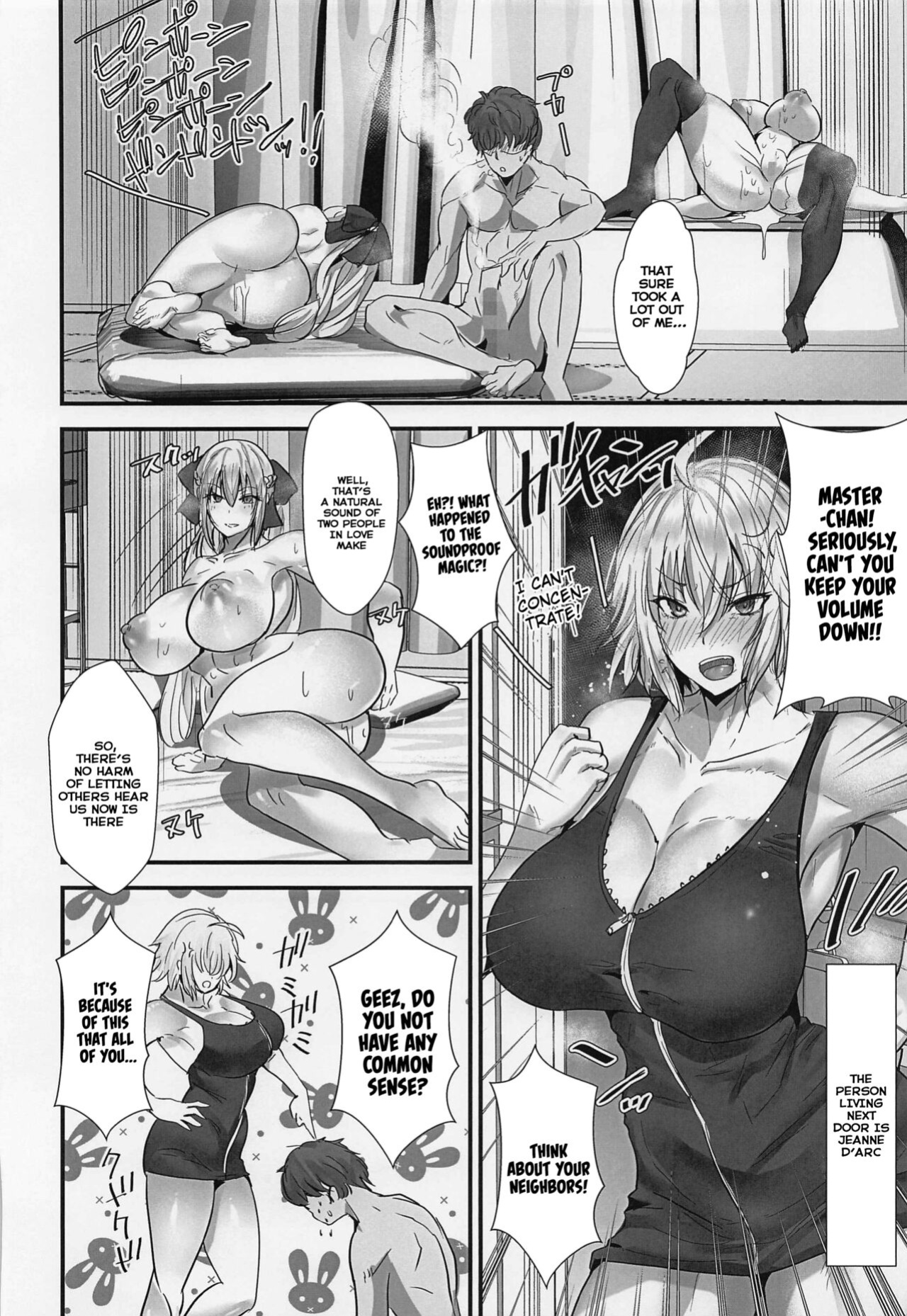 (C101) [Boston Tea Party (TeaIndian)] Tanoshii! Yousei Apart (Fate/Grand Order) [Tomoshibi] [SquigglesJP]