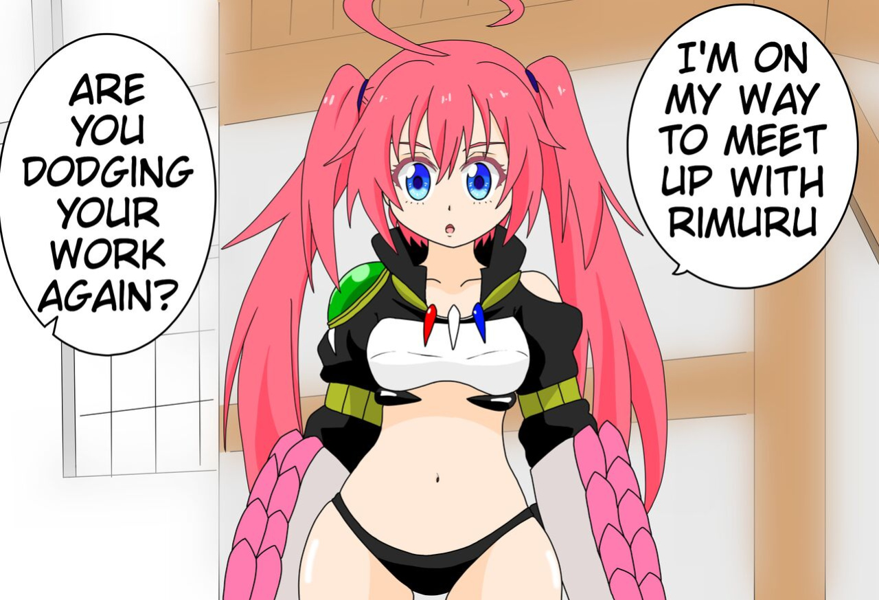 [Maoukouichi] That time Gobta got a Charm Skill ~Enter Milim Nava~ (Tensei shitara Slime Datta Ken)