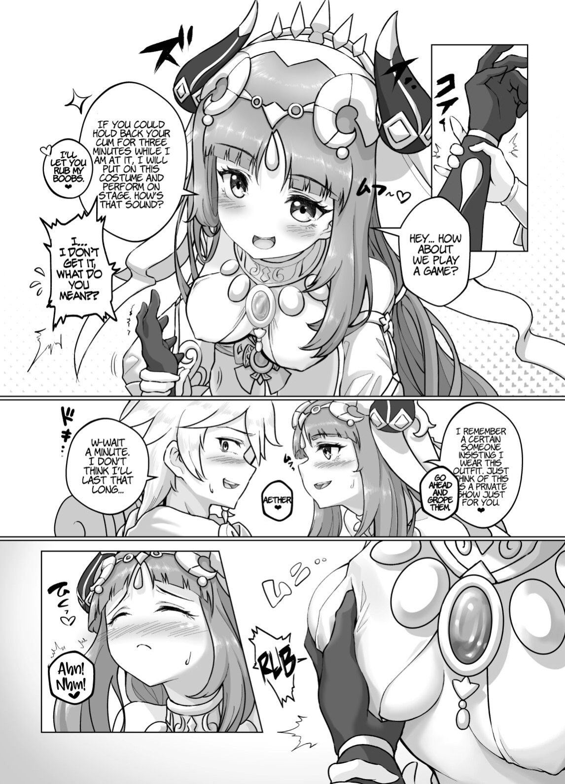 [RoyBoy Robo (RoyBoy)] Nilou Bloom (Genshin Impact) [LunaticSeibah] [Uncensored]